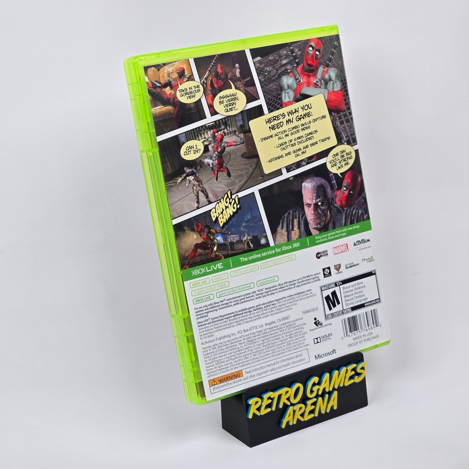 💿REFURBISHED Deadpool (Xbox 360) CIB COMPLETE💿