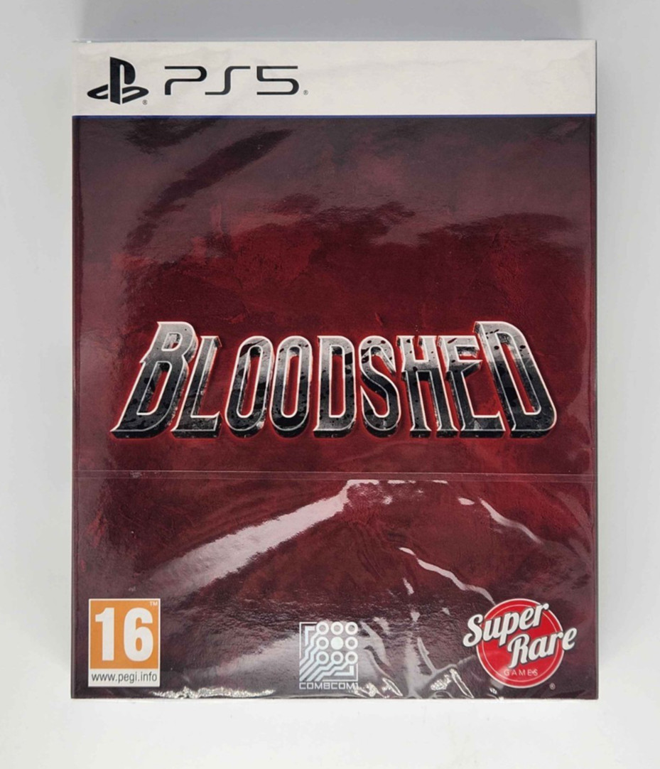 Bloodshed (PS5) – Super Rare Games #28 – VERY RARE – With Slipcover NEW BOX SHIP