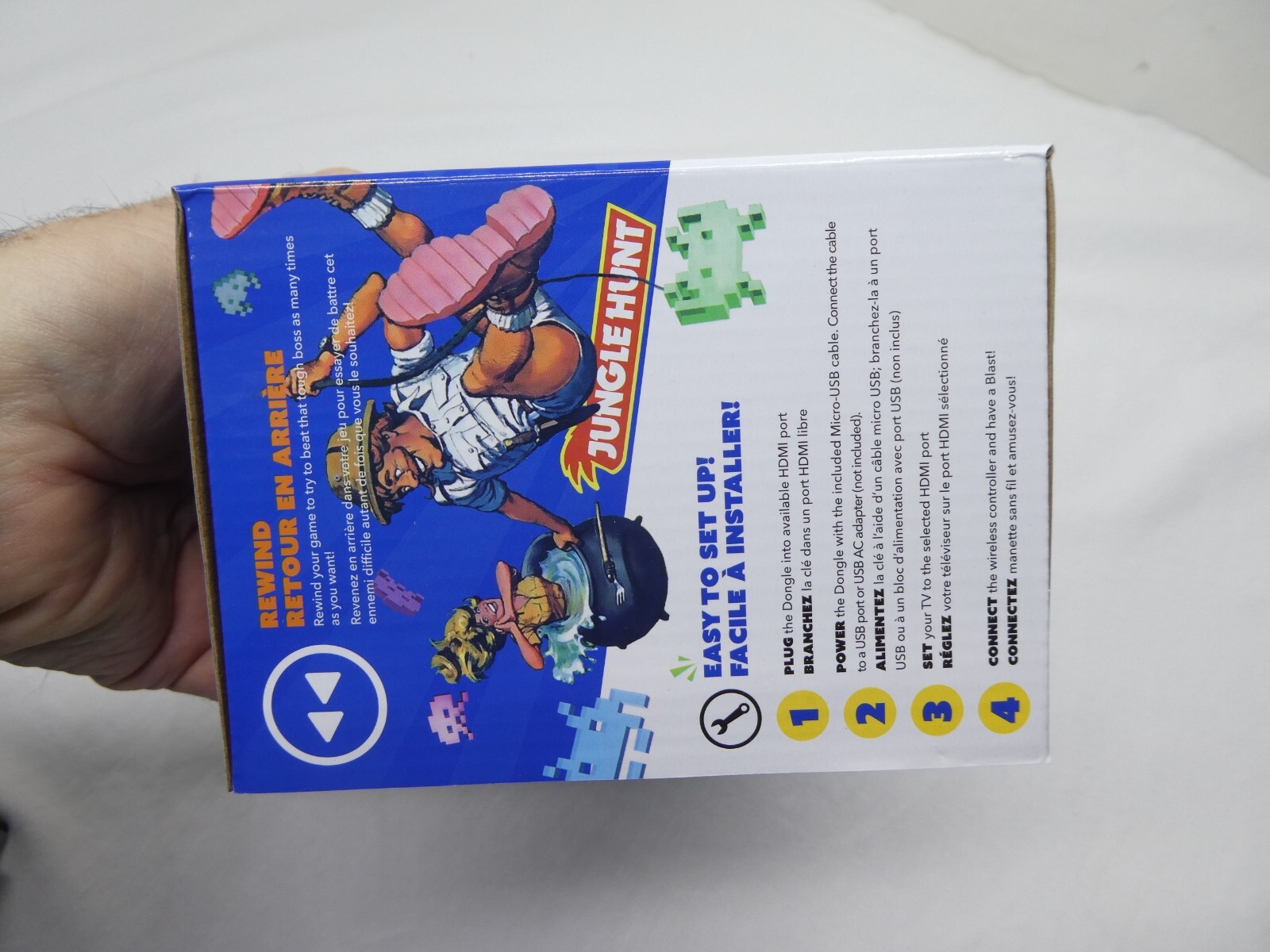 AtGames Blast! Space Invaders Flash Back Wireless HDMI 12 built-in games