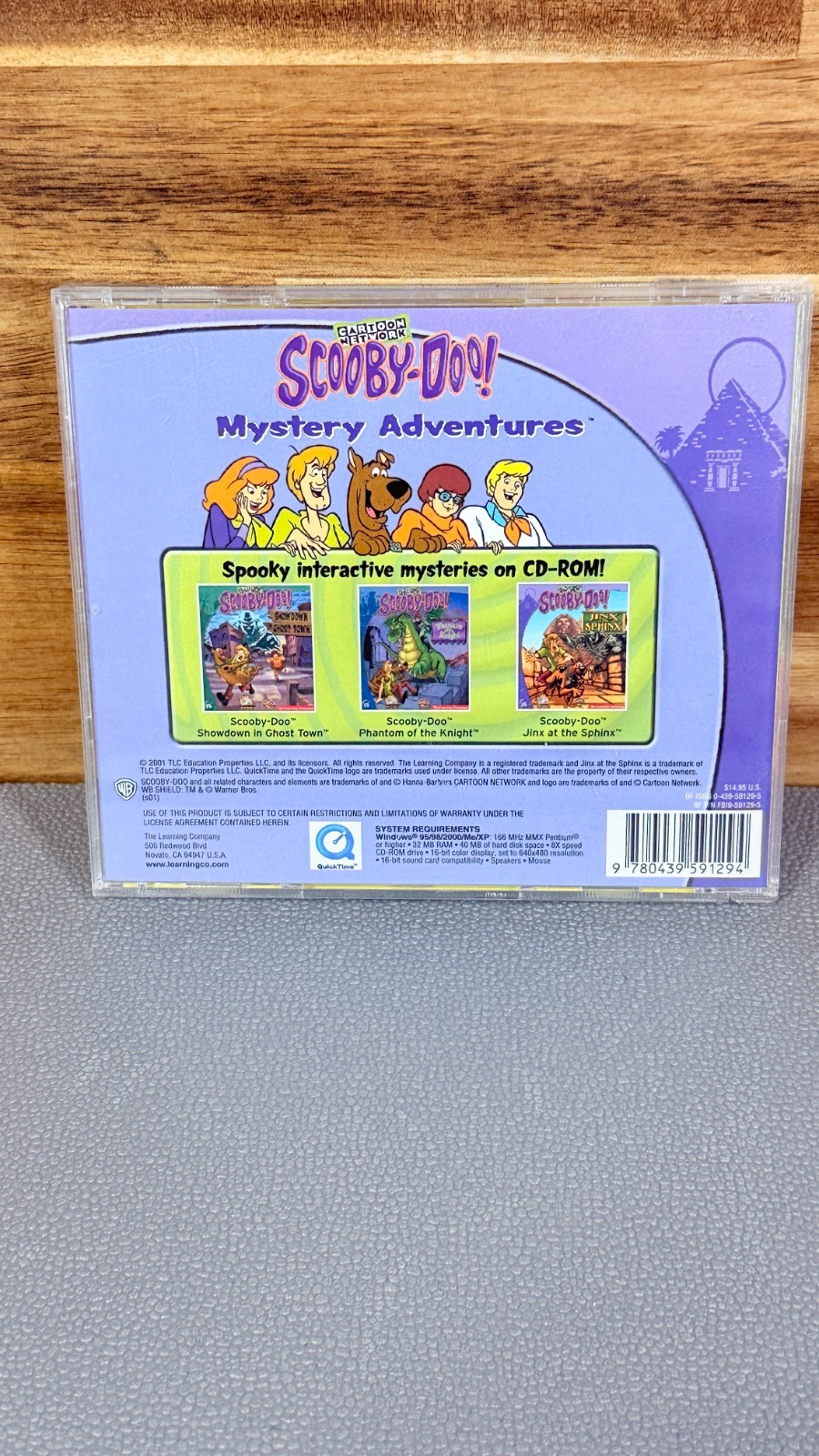 Scooby-Doo Jinx at the Sphinx PC CD-ROM Complete Cartoon Network Game