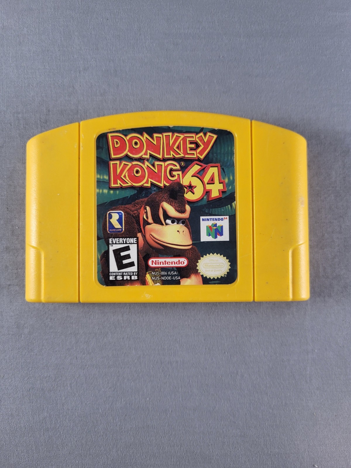 Donkey Kong 64, N64, Loose, Authentic!