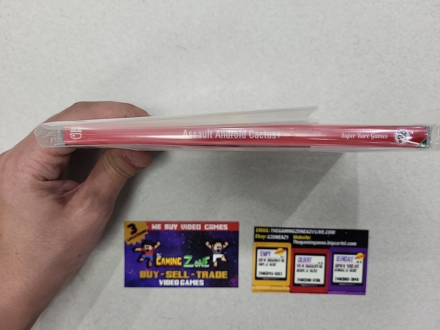 Assault Android Cactus Limited Edition Nintendo Switch Super Rare Games #28
