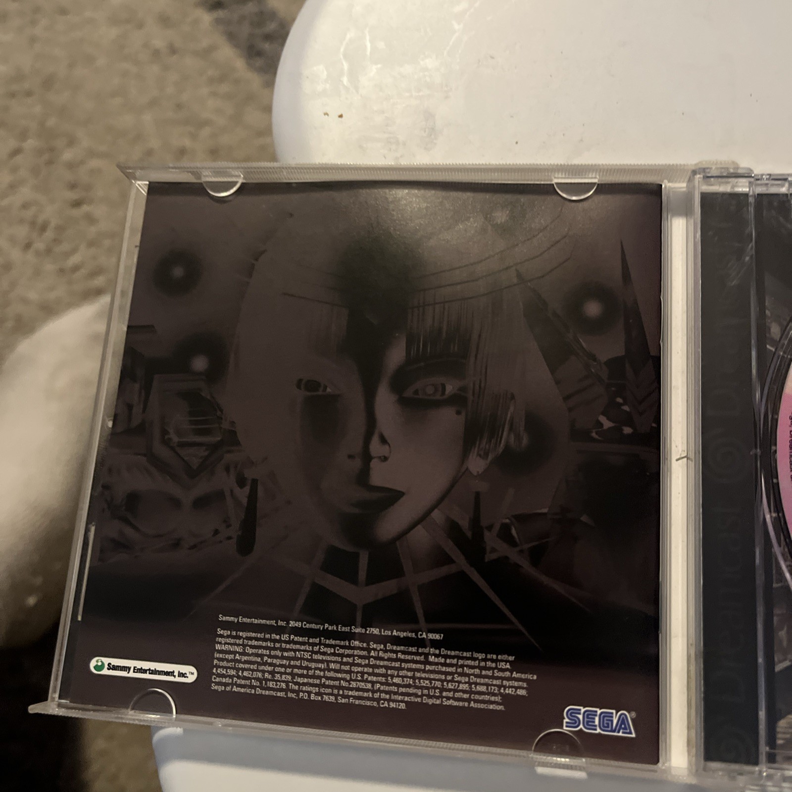 Death Crimson OX (Sega Dreamcast, 2001) Authentic & Complete!