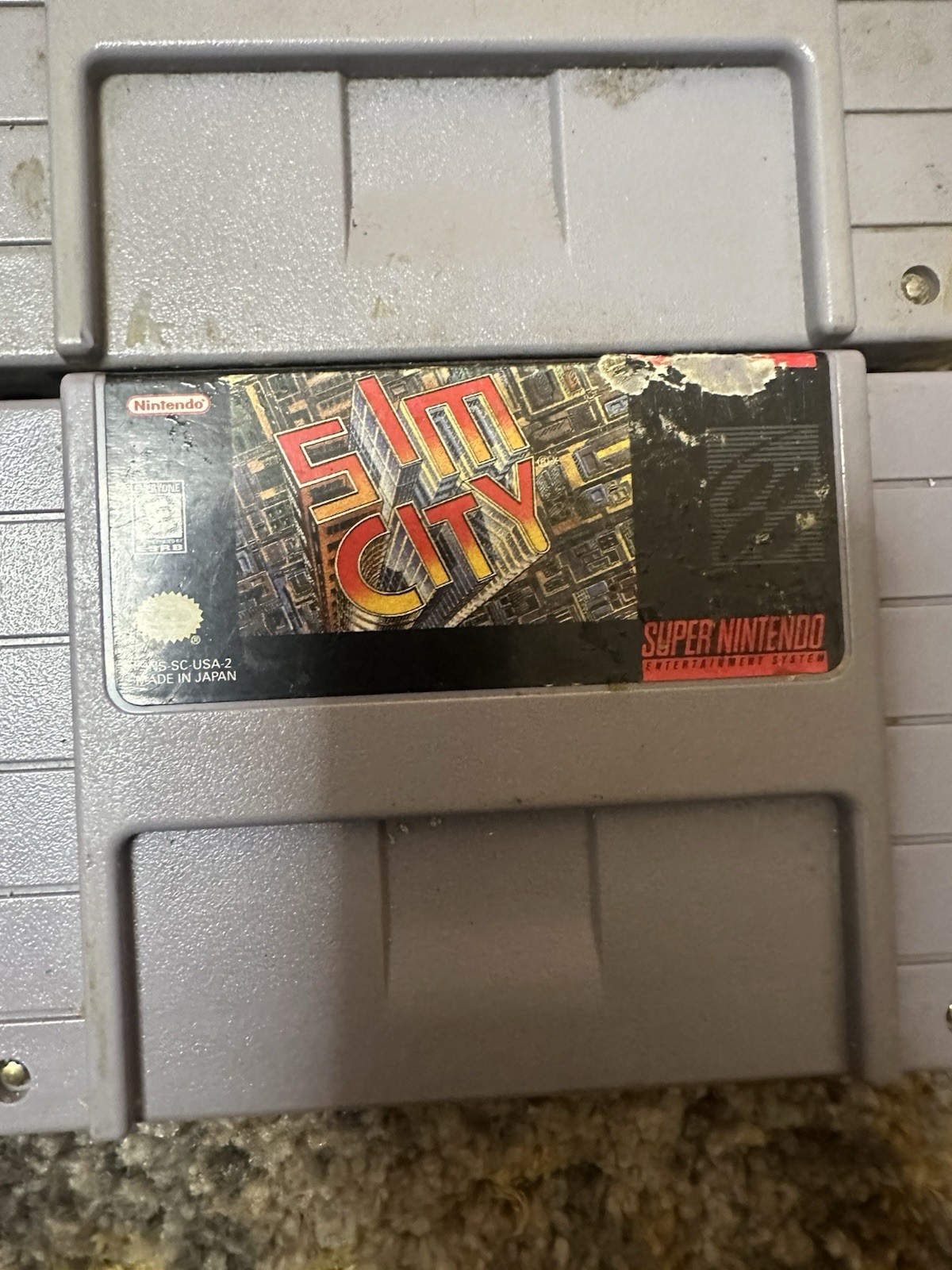 SNES Games Lot 10 Games Untested