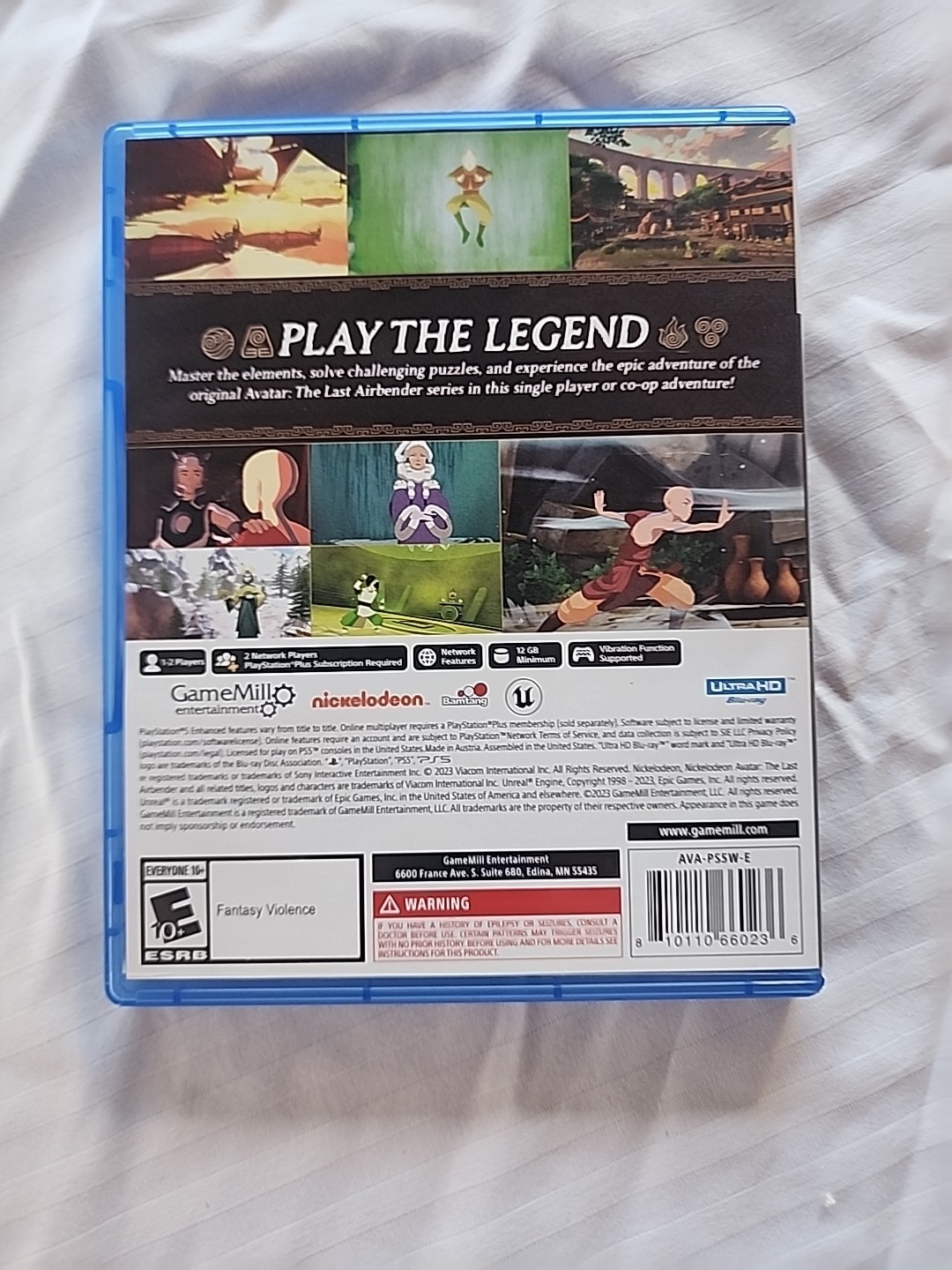 Avatar The Last Airbender: Quest for Balance – Sony PlayStation 5 PS5