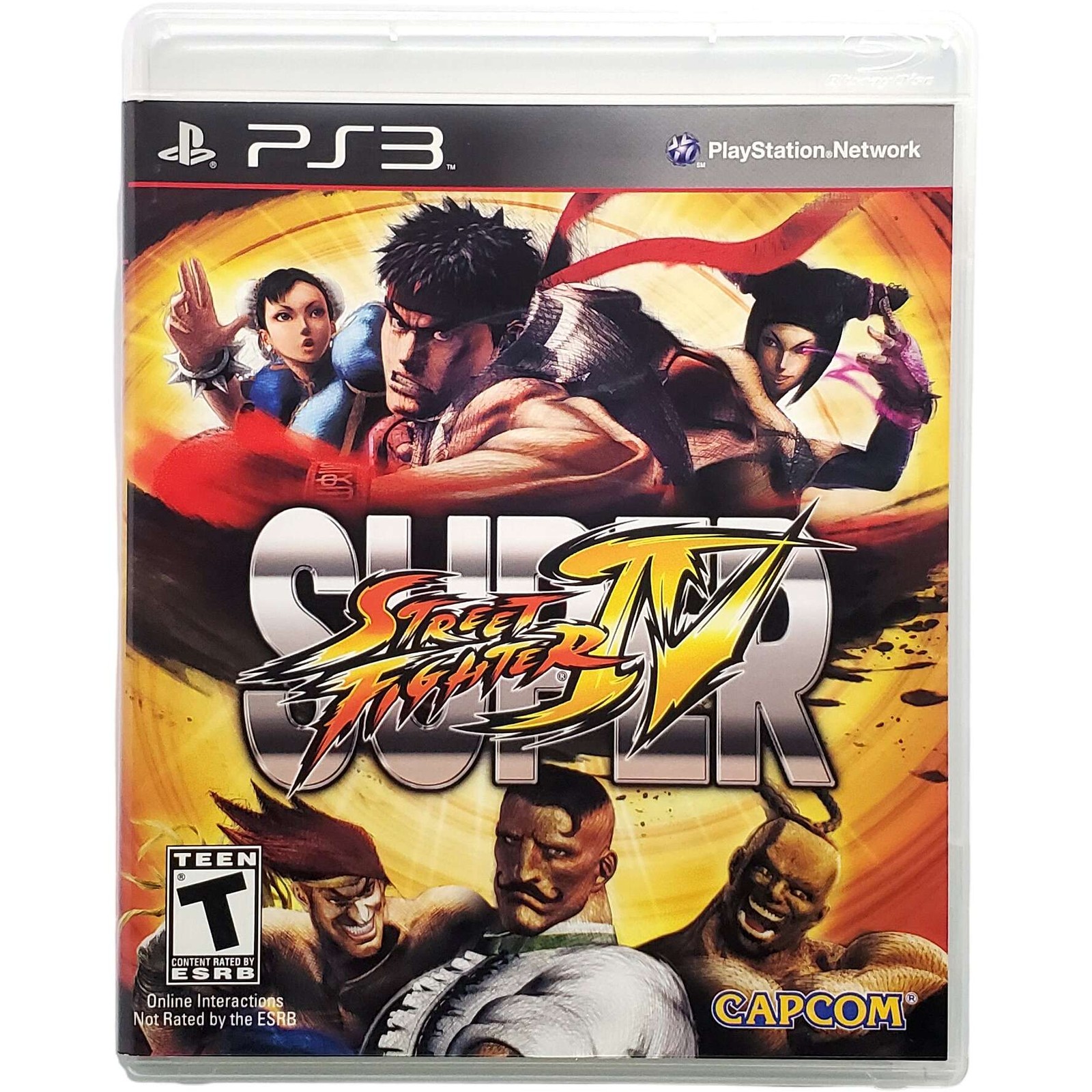 Super Street Fighter IV – Sony Playstation 3 PS3 4 Tested 1Y Guarantee