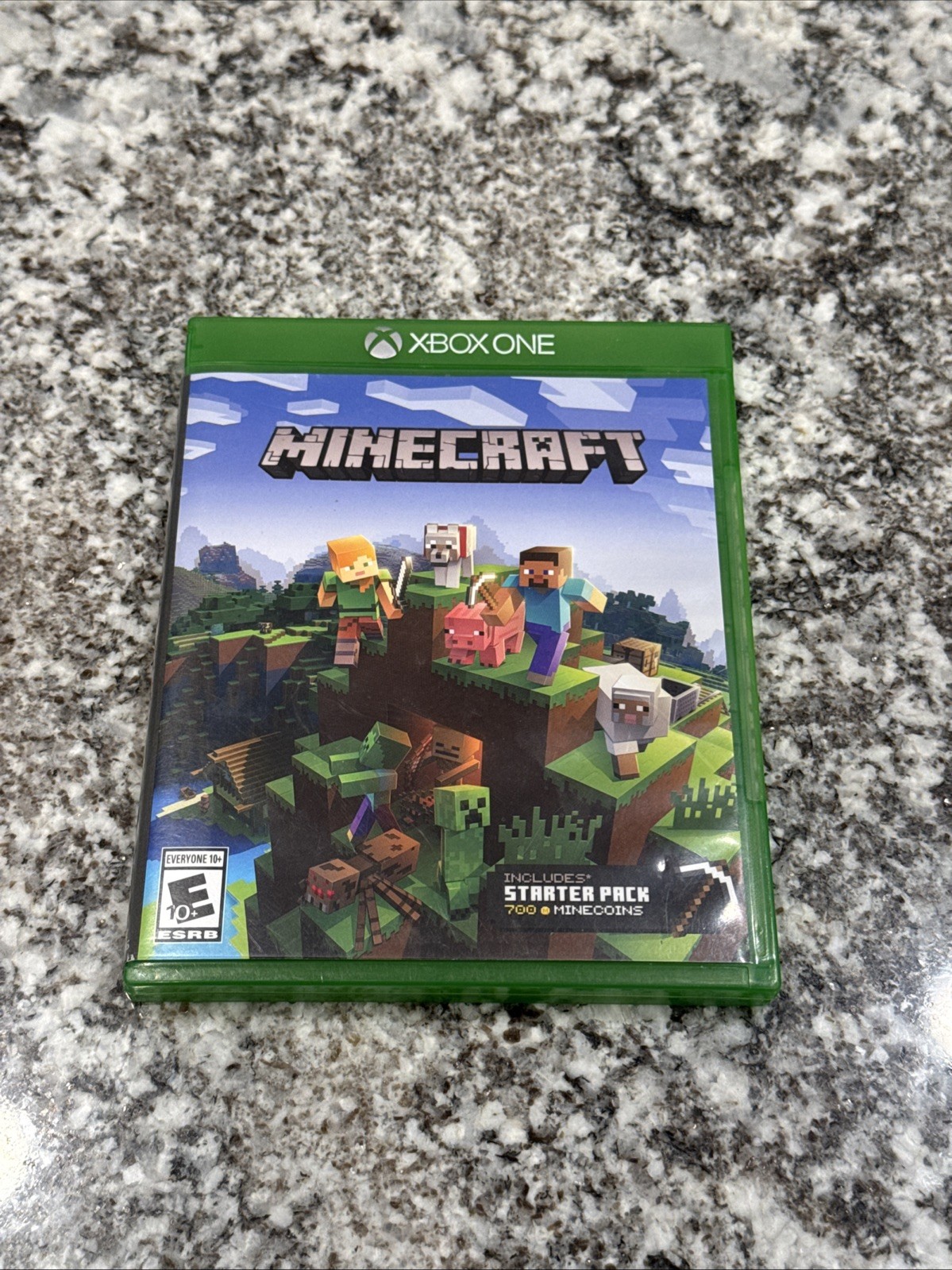 Minecraft Starter Collection – Xbox One Tested Working Good Preowned Condition