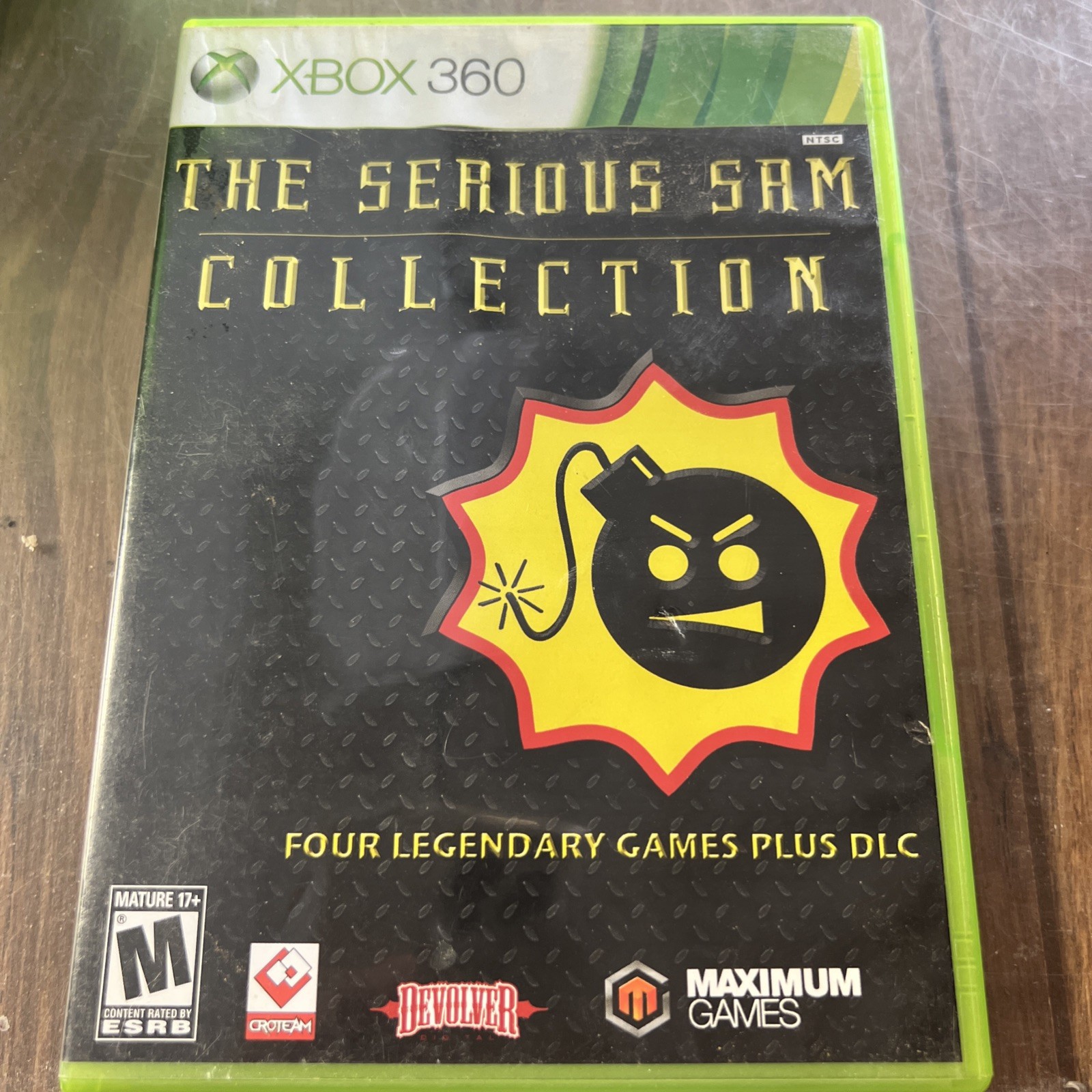 Serious Sam Collection (Microsoft Xbox 360, 2013) No Manual