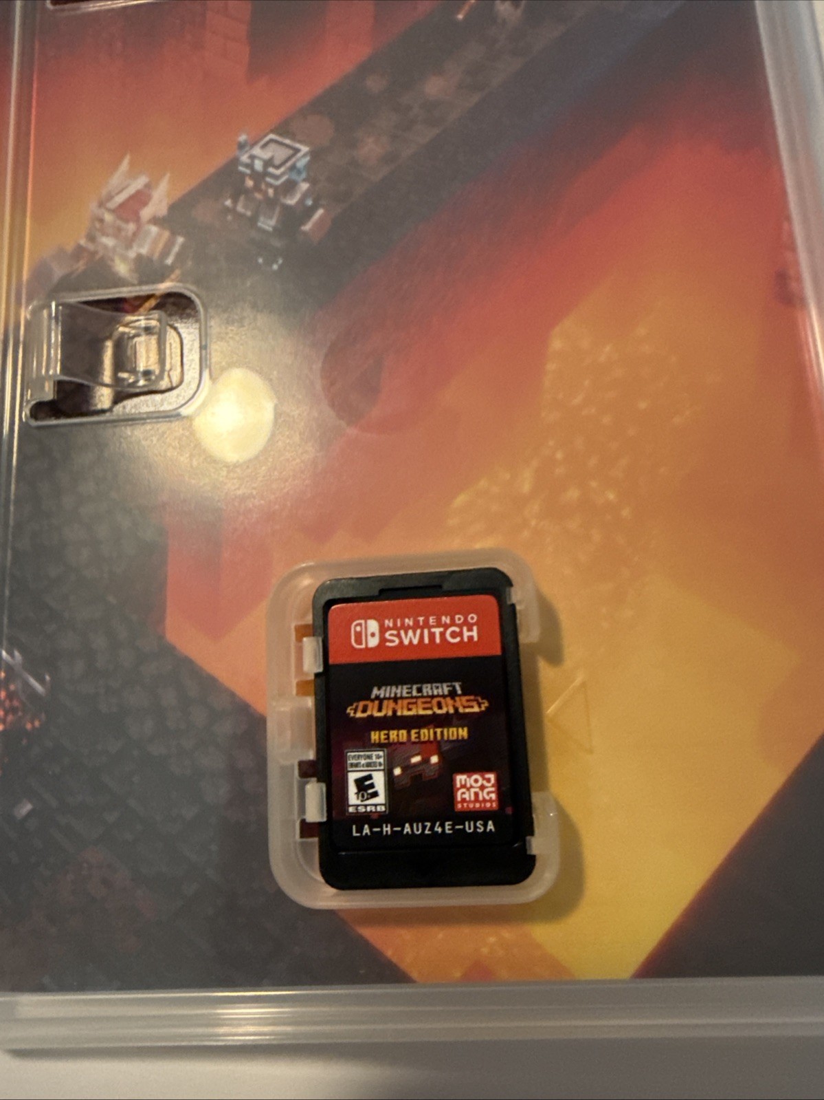 Minecraft Dungeons Hero Edition for Nintendo Switch Brand New Missing Plastic