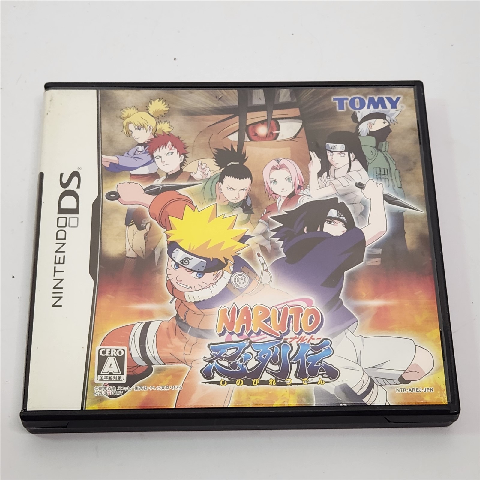 Nintendo DS Naruto Ninja Legends Game Complete Japan NTR-AREJ-JPN
