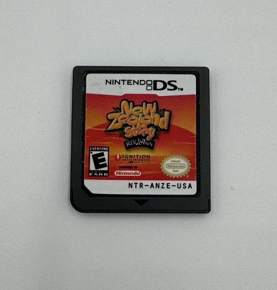 New Zealand Story Revolution Nintendo DS 2008 Authentic Game Only TESTED WORKS