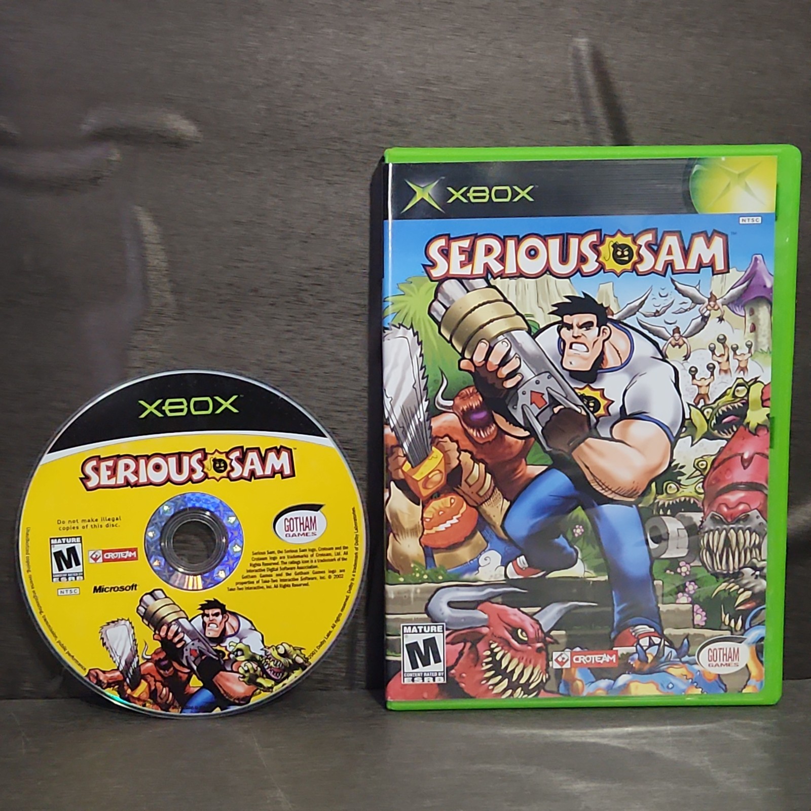 Serious Sam XBOX Game Original