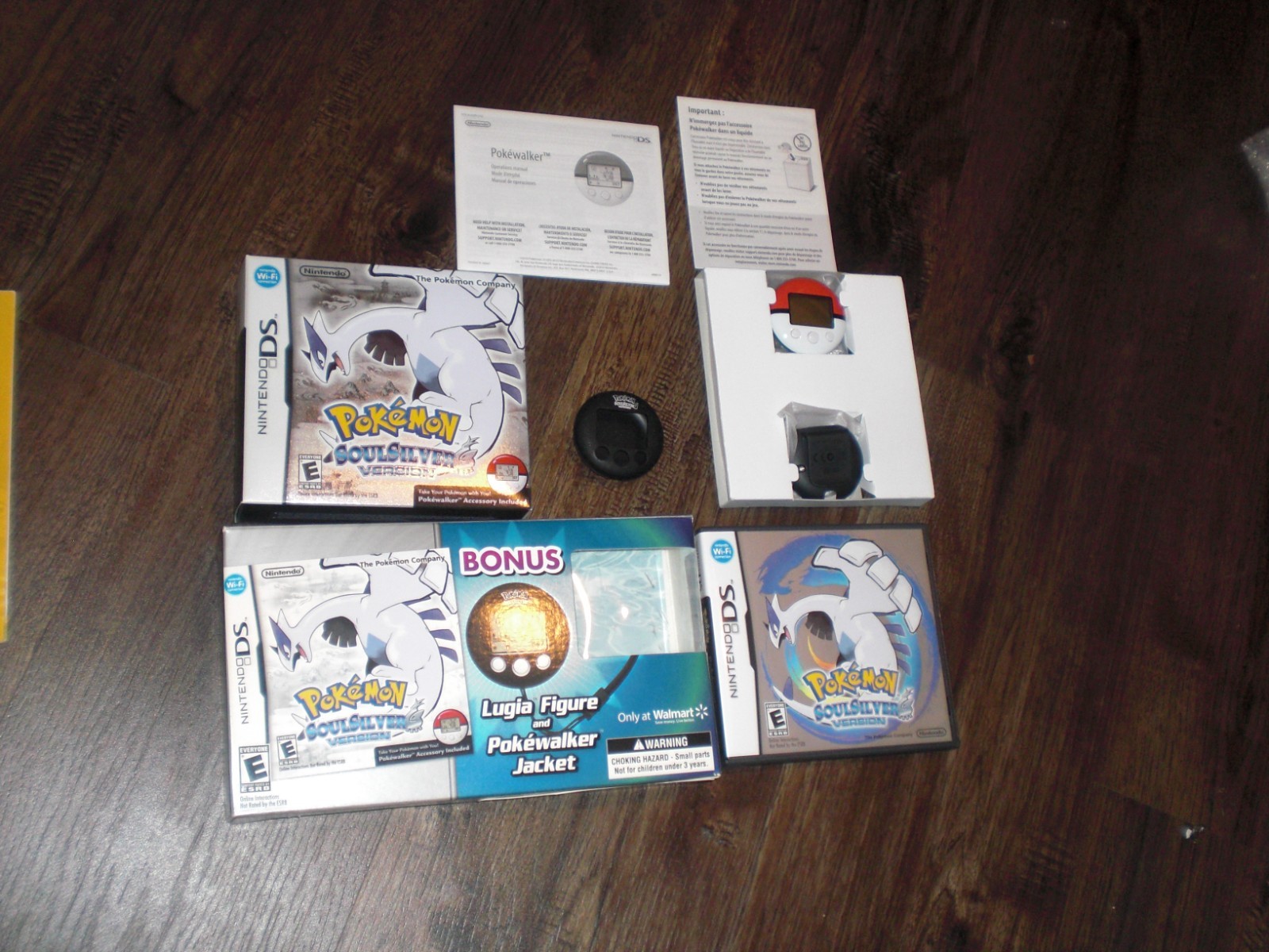 WALMART Pokemon SoulSilver Version Nintendo DS Bundle CIB Complete AUTHENTIC OEM