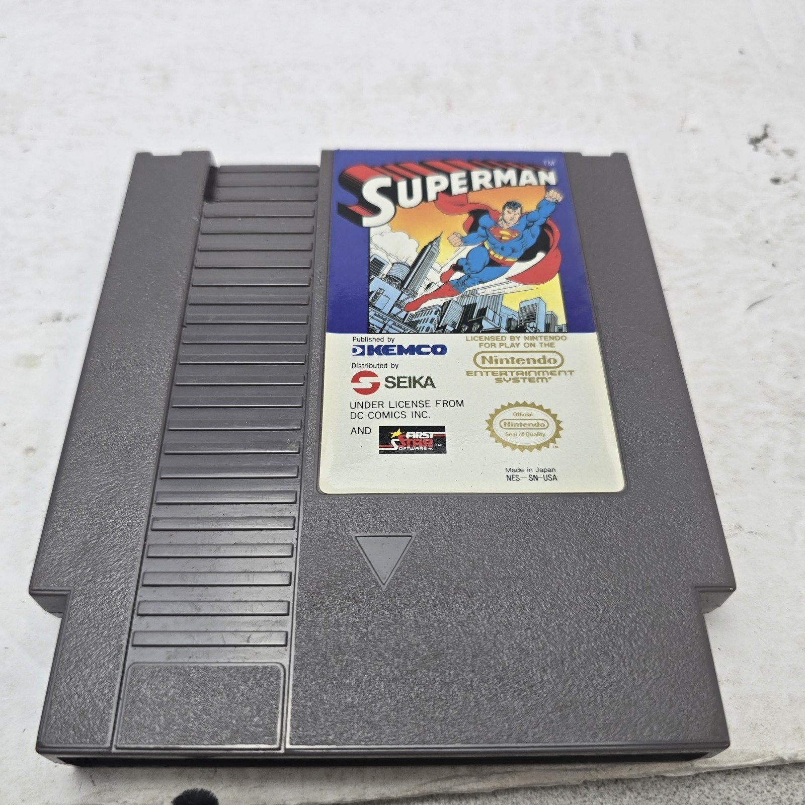 Superman (Nintendo NES, 1988) CARTRIDGE ONLY