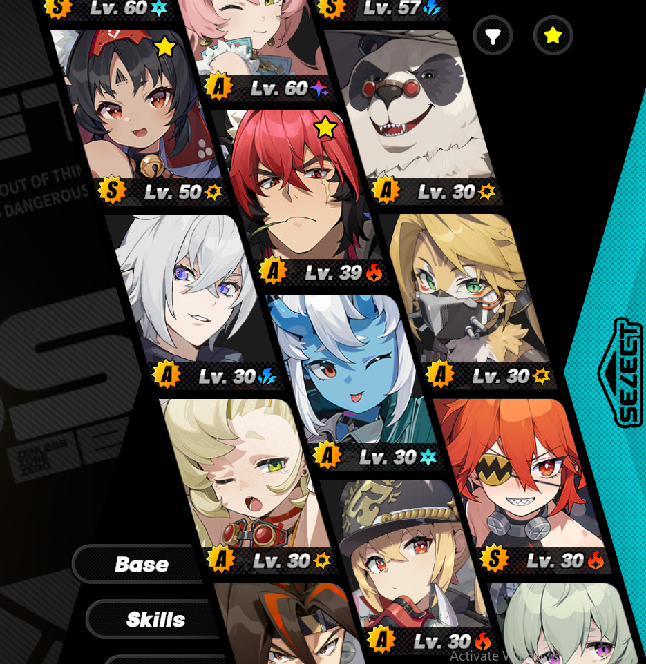 Zenless zone zero Evelyn E2 + Runa E1 + Male MC