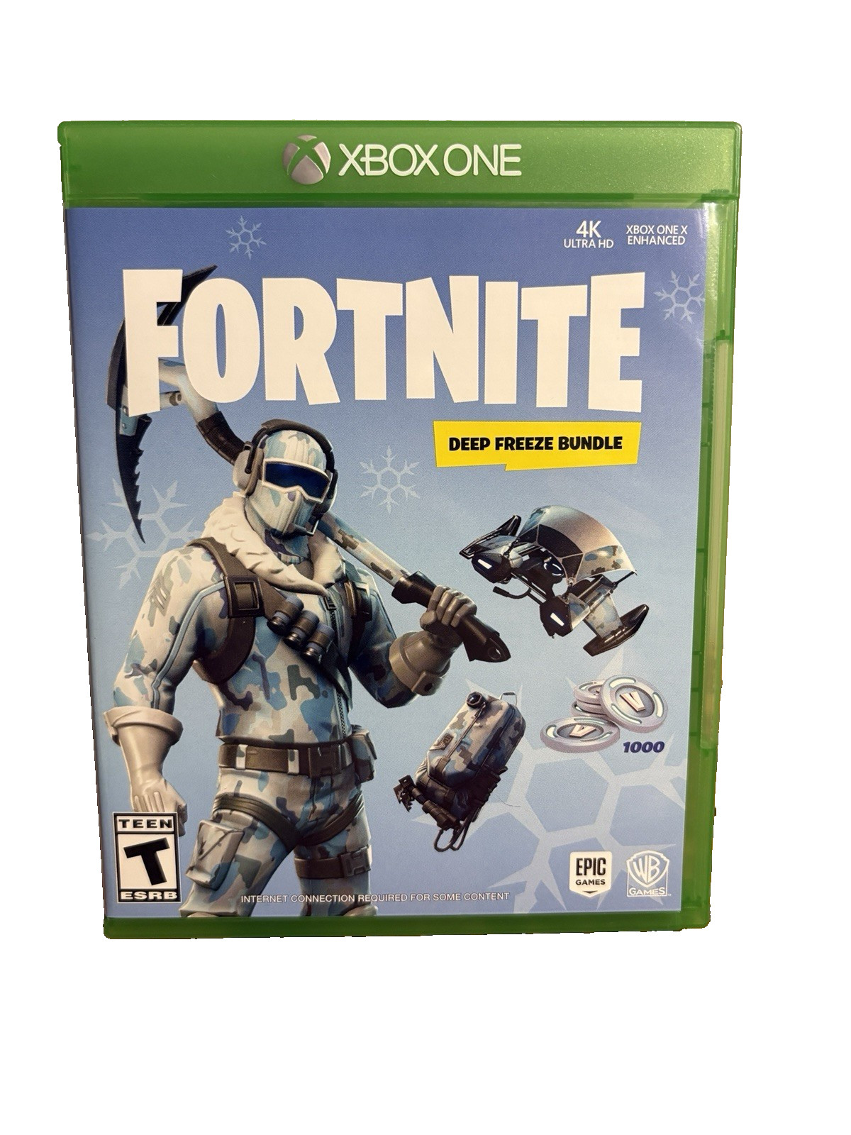Fortnite: Deep Freeze Bundle (Microsoft Xbox One, 2018) XB1 CIB Complete