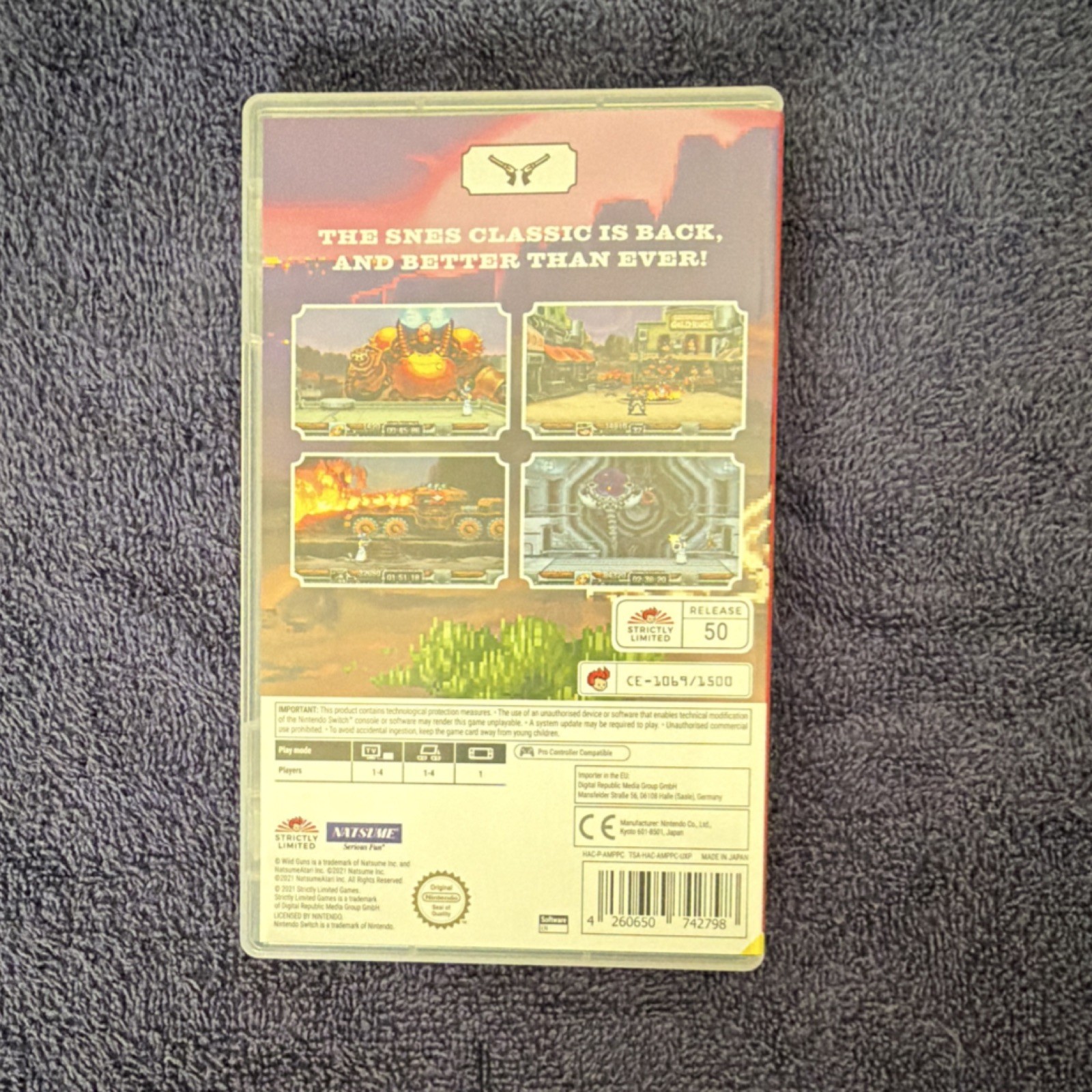 Nintendo Switch Wild Guns Reloaded – Strictly Limited Games – Collector’s Editi…