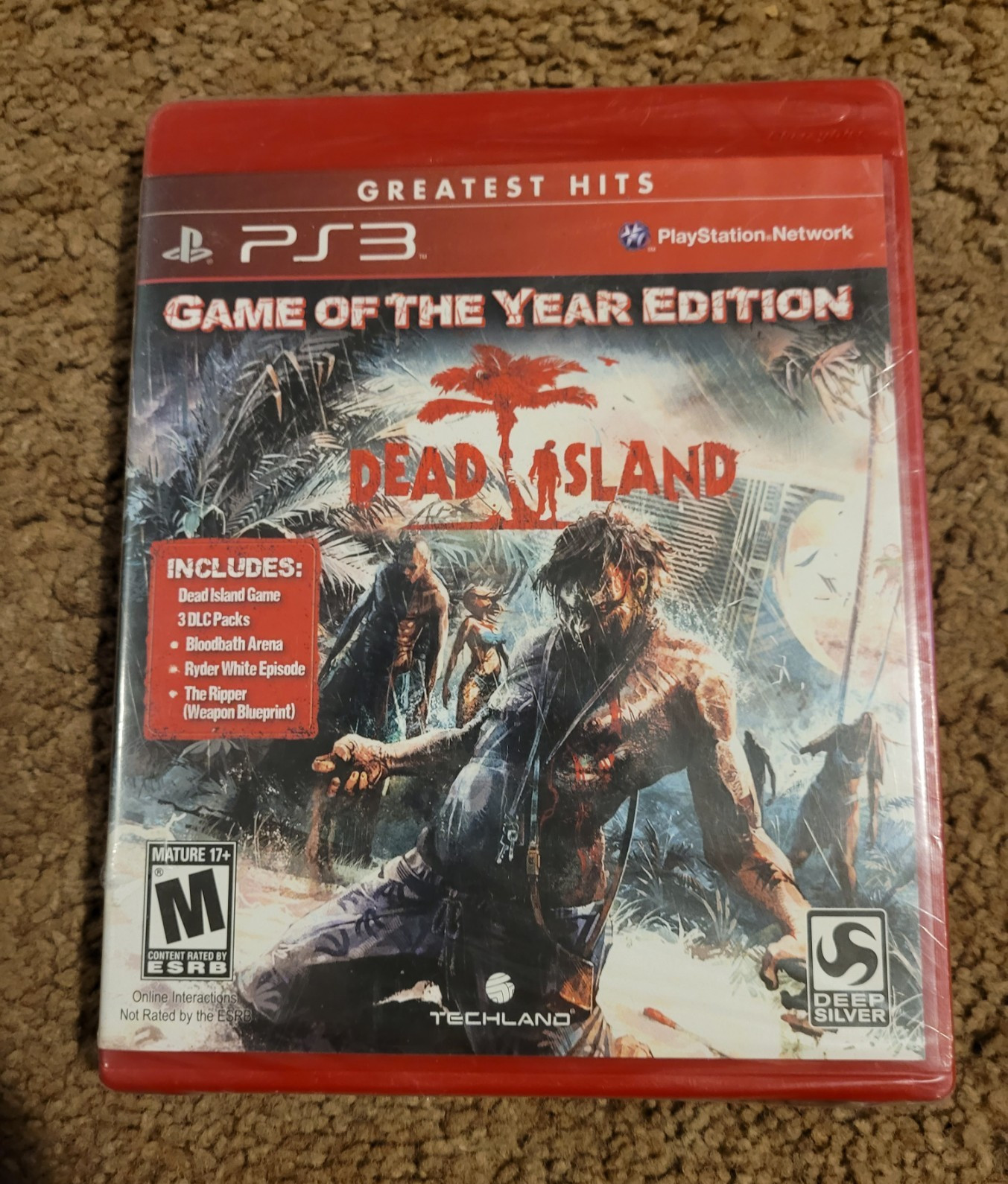 New- Deep Silver Dead Island GOTY Edition PS3 Survival Horror Zombies M NTSC-U/C