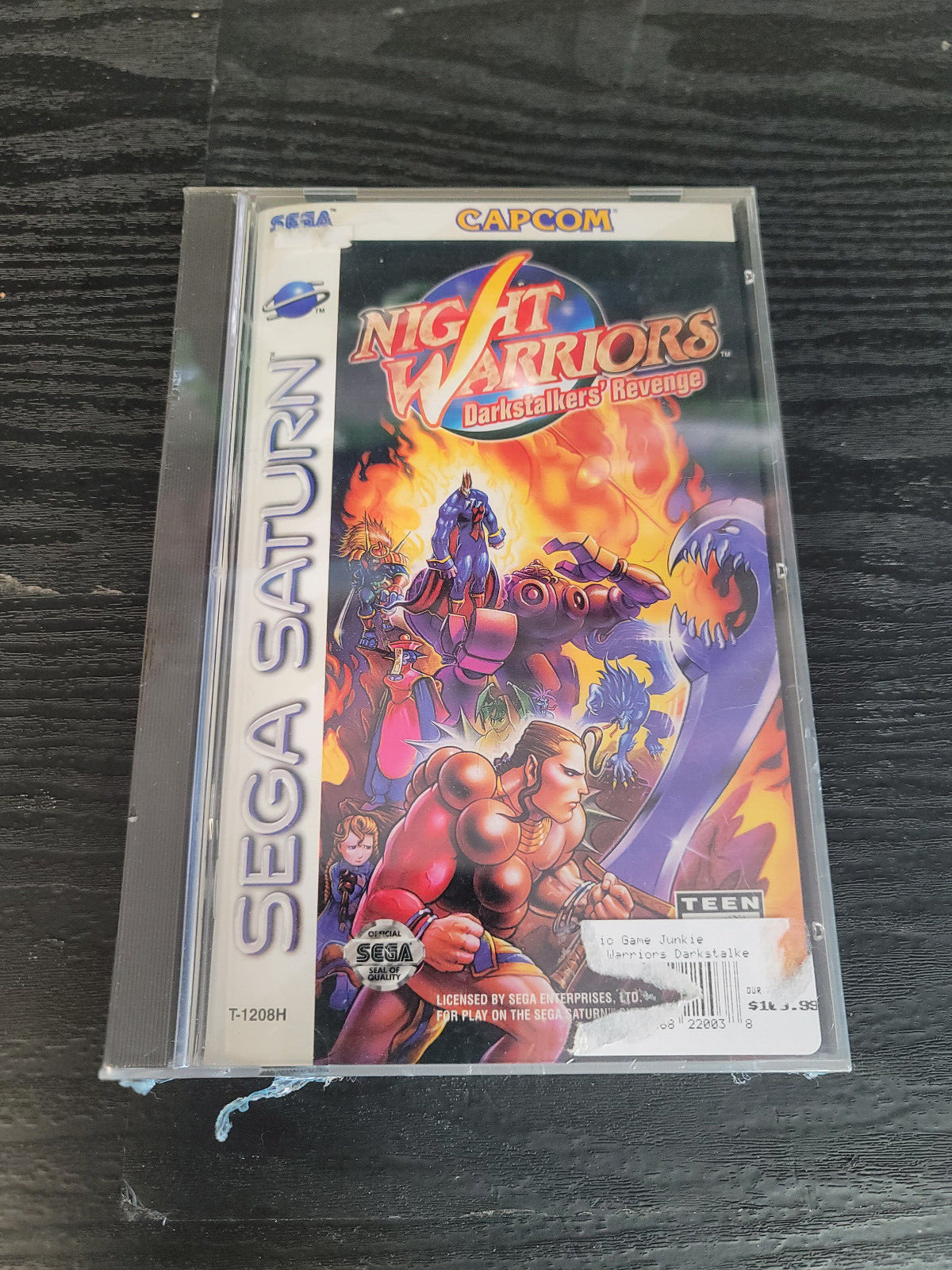 Night Warriors: Darkstalkers’ Revenge Sega Saturn Brand New Factory Sealed