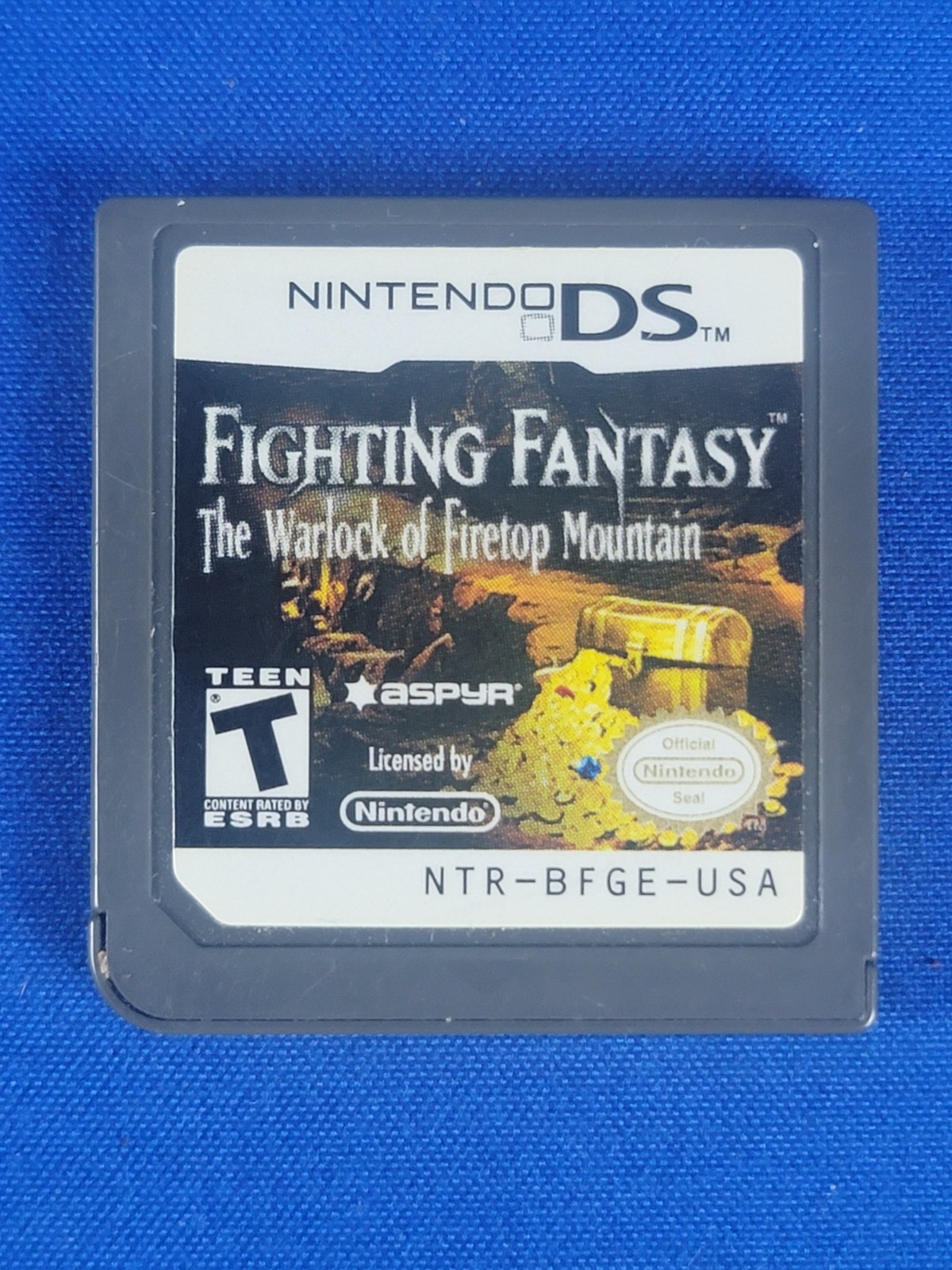 Fighting Fantasy: The Warlock of Firetop Mountain Nintendo DS Cartridge Only