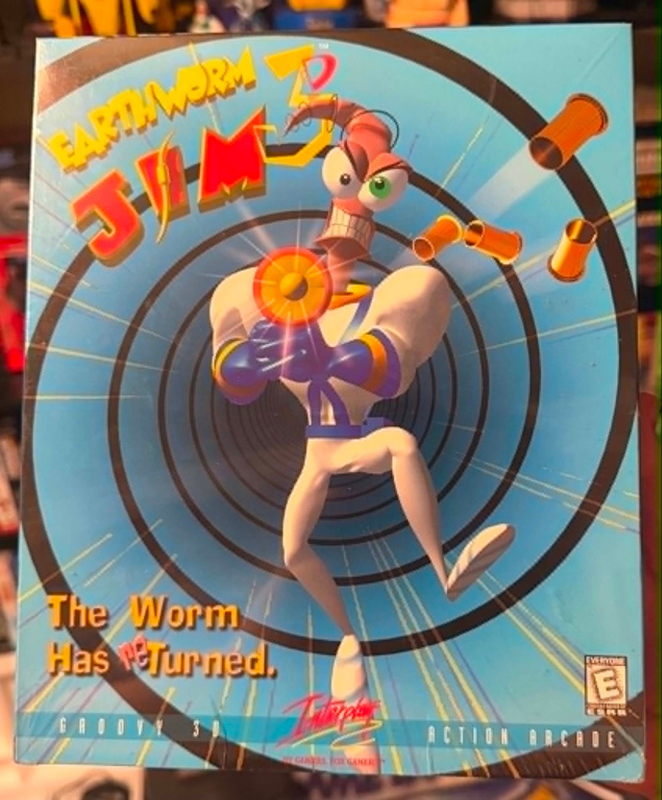 Earthworm Jim 3D PC Big Box Windows 2000 Brand NEW – SEALED!