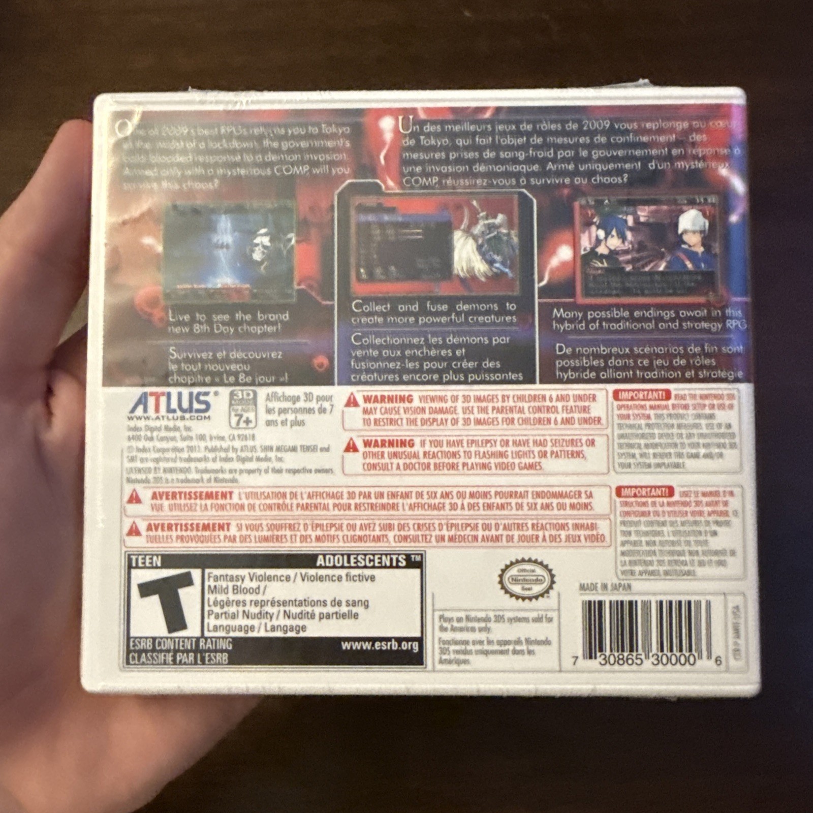 Shin Megami Tensei: Devil Survivor Overclocked (Nintendo 3DS) Brand New – Sealed