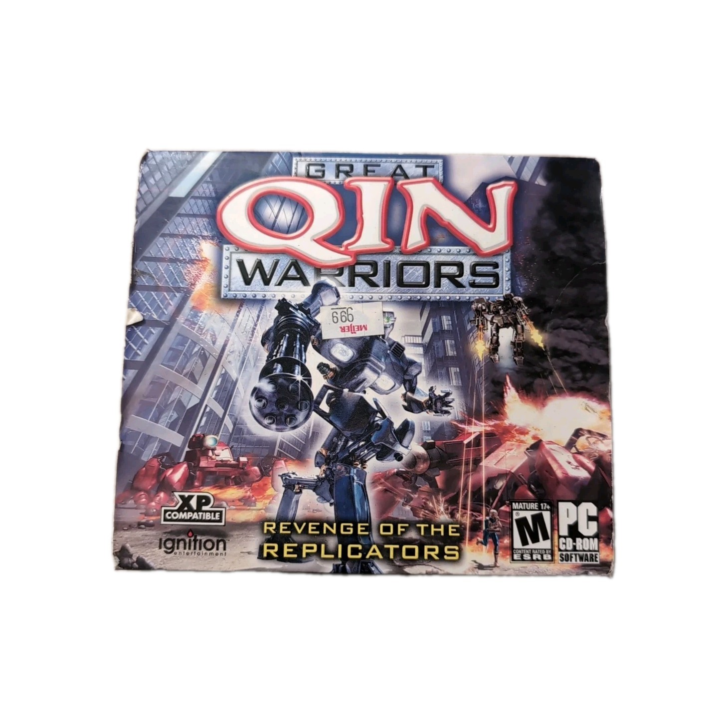Great Qin Warriors Revenge of the Replicators (PC, 2003) NEW FACTORY SEALED