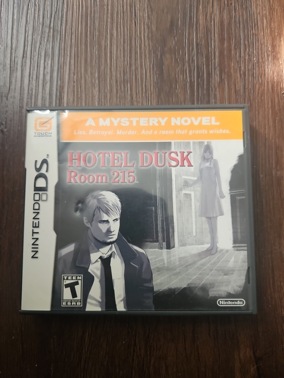 Hotel Dusk: Room 215 – Nintendo DS, 2007 – w/ Game, Case, + Manual