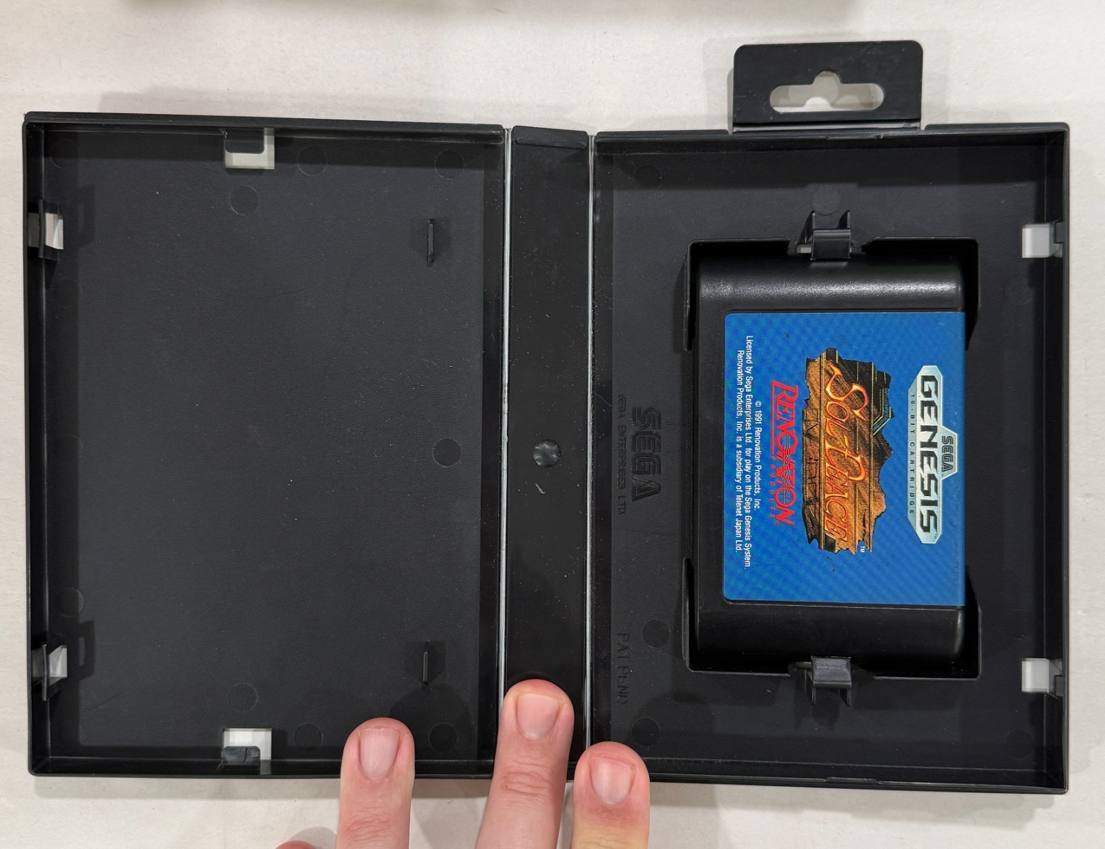 Sol Deace – SEGA Genesis – Tested/Working – All original – No Manual