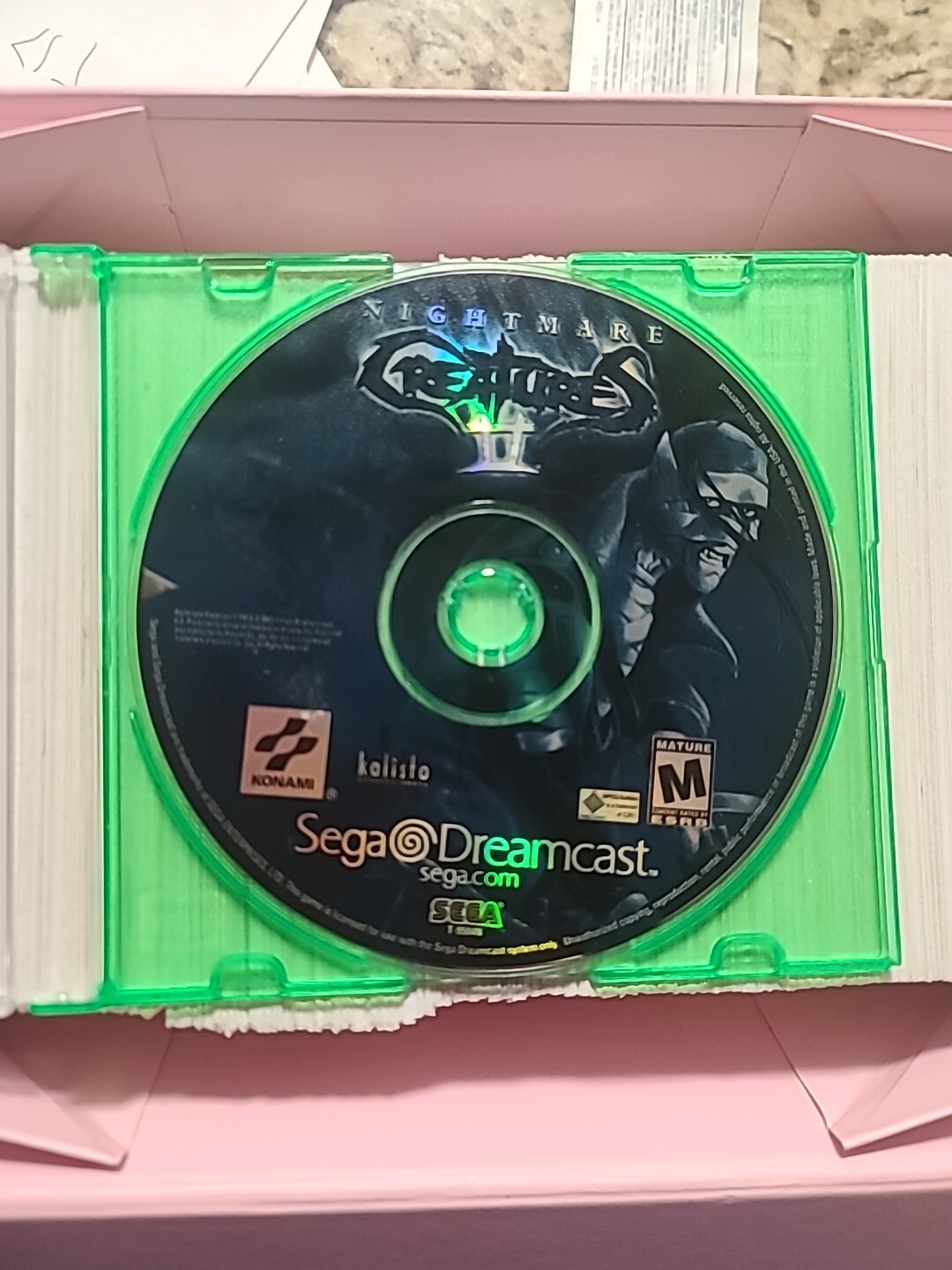 Nightmare Creatures II 2 Dreamcast DC Disc Only Tested.