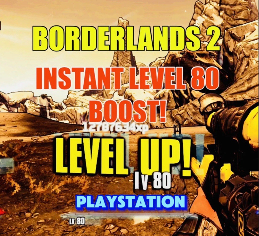 BORDERLANDS 2 – MAX LEVEL/GEAR- Starter Pack – PS5/PS4 Only