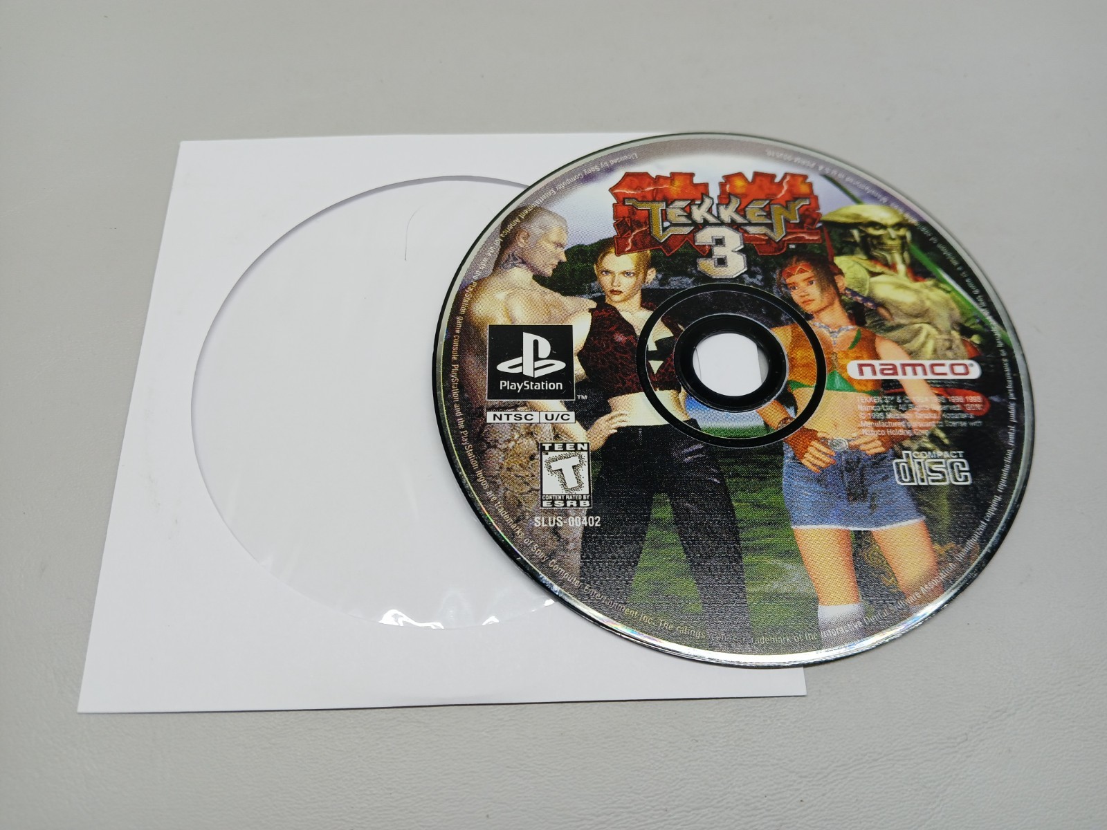 Tekken 3 (Sony PlayStation, PS1) – Disc Only