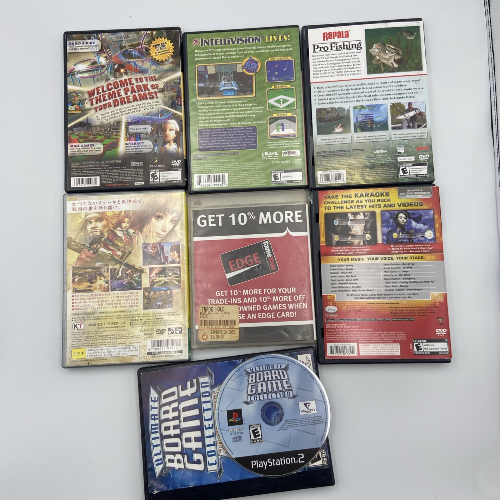 Misc. PS2 Games Lot Of 7 – Untested