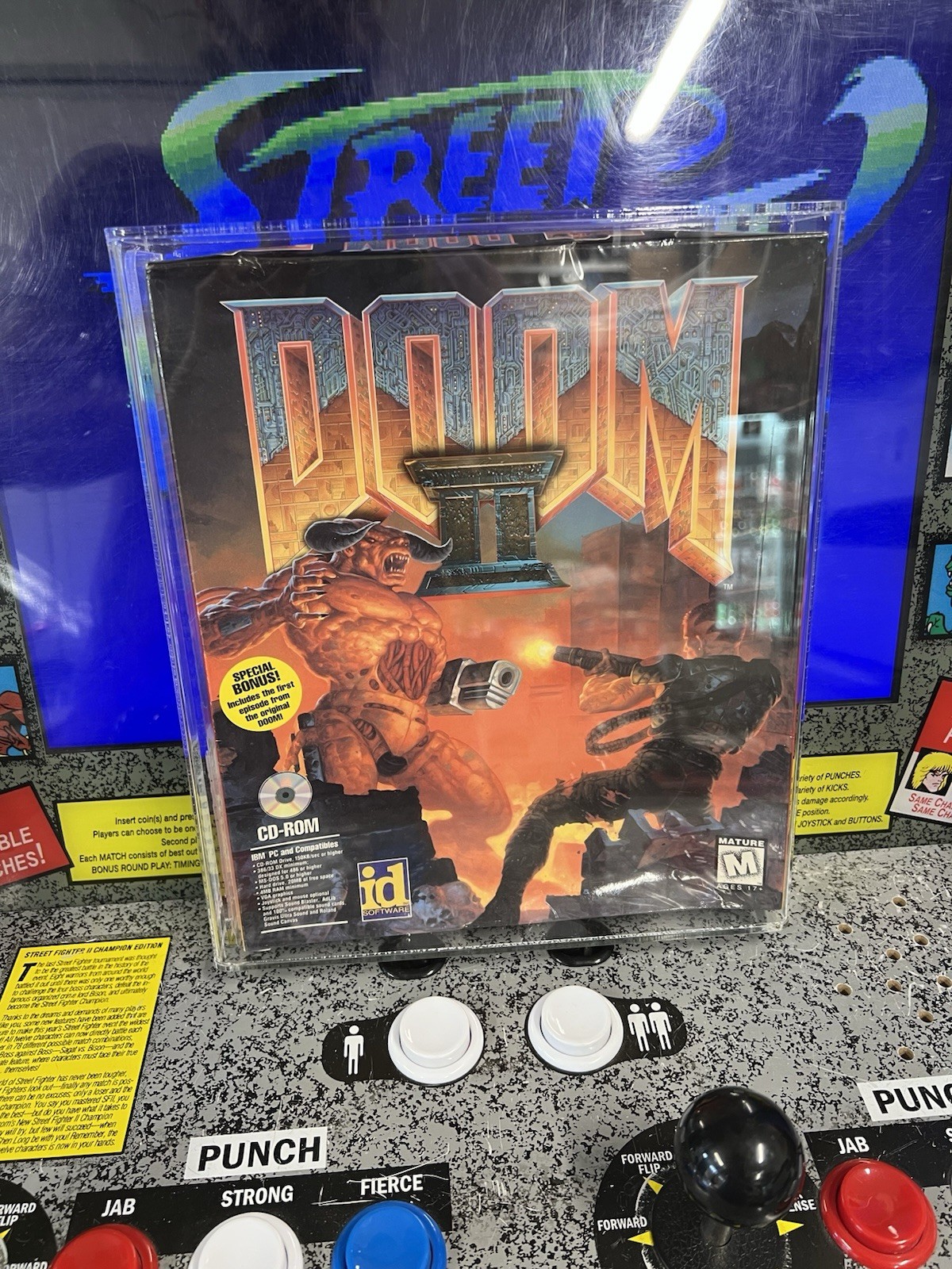 1994 IBM PC Doom II id Software/GT Interactive Graded CAS 75 Brand New SEALED