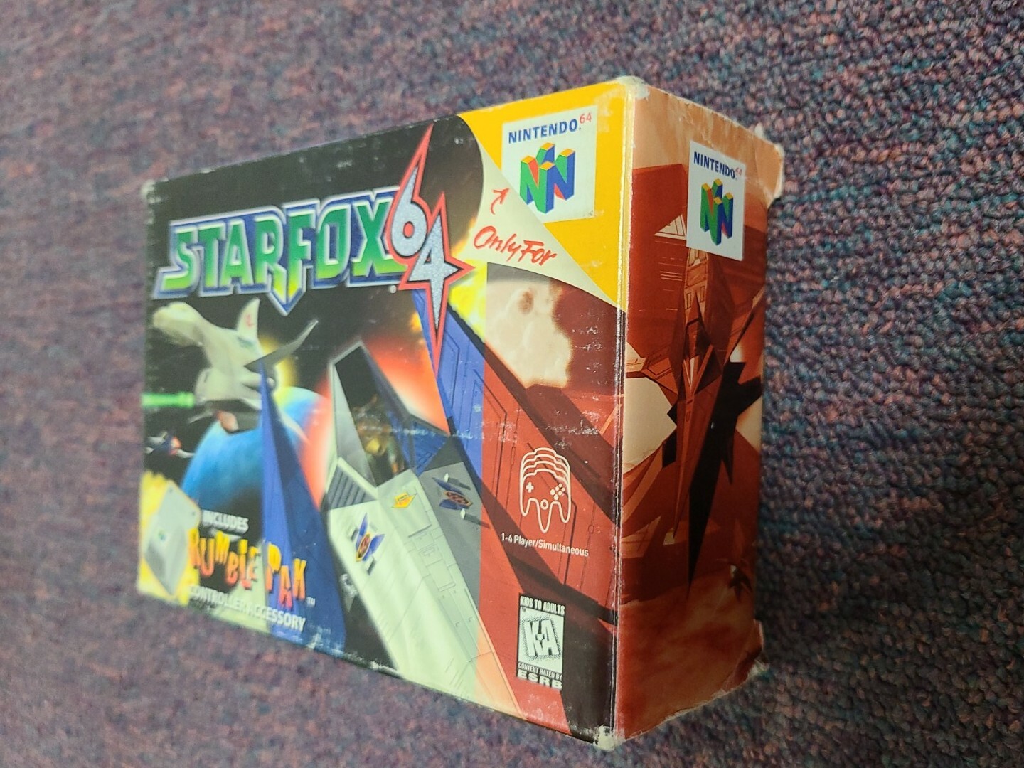 Star Fox 64 (Nintendo 64) N64 (Complete in Box!) Works Well! (Ships Immediately)