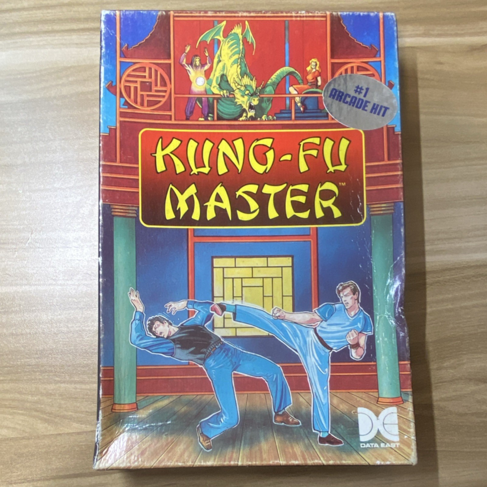 Data East Kung-Fu Master Commodore 64 #1 Arcade Hit Martial Arts Action Game