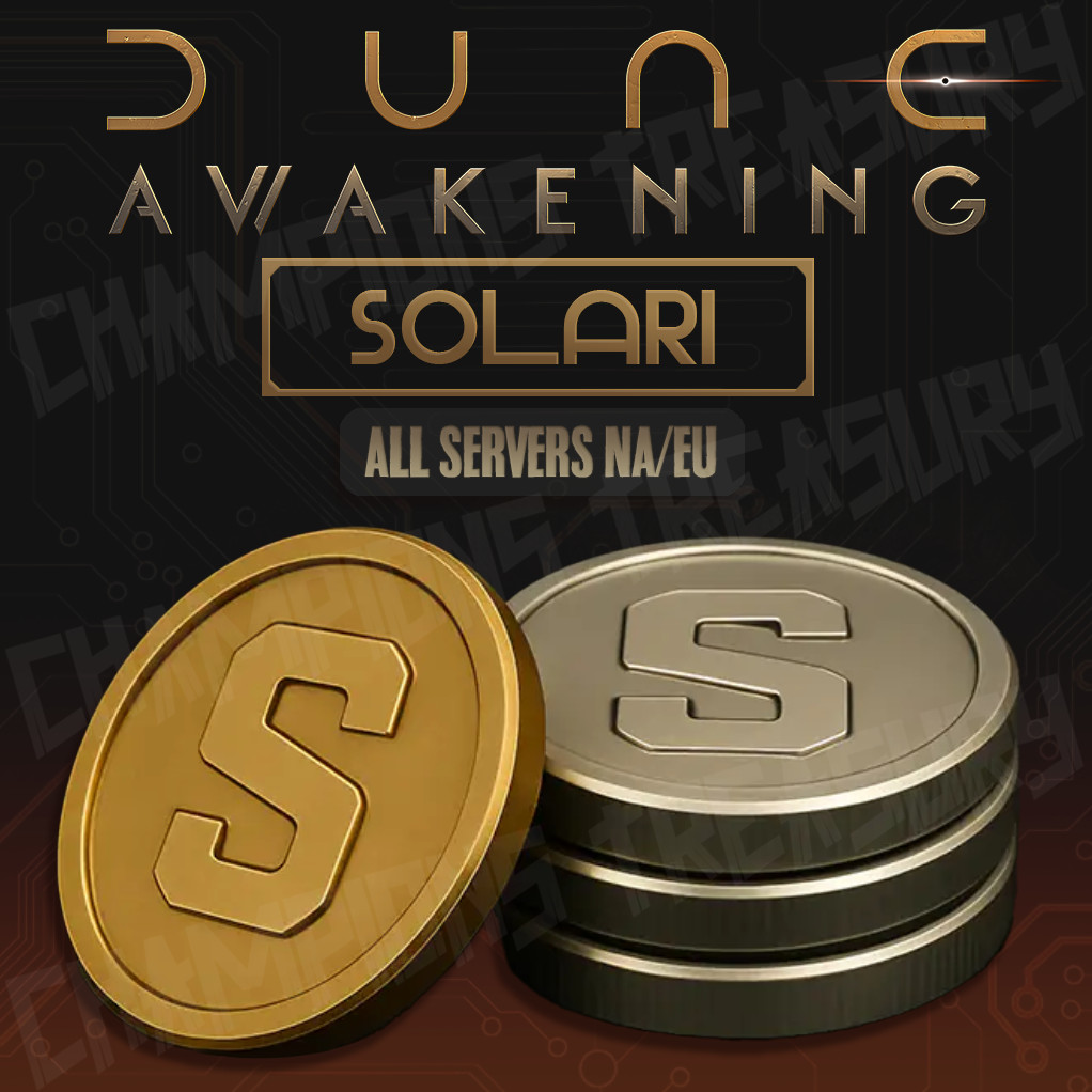 Dune: Awakening SOLARI ANY SERVER NA/EU 1M – 10M [1.000.000 – 10.000.000] CHEAP