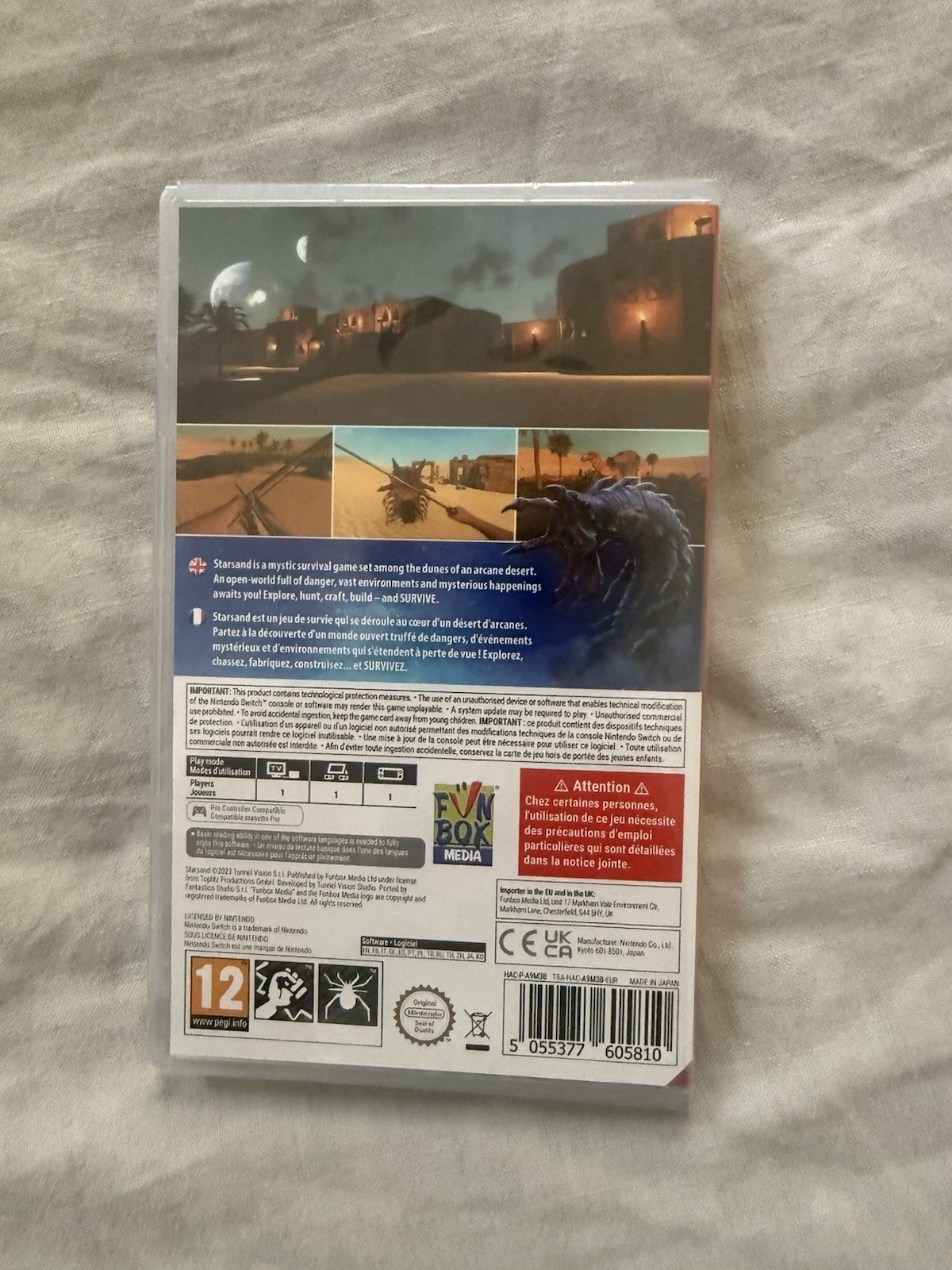 Starsand – Nintendo Switch Game by Funbox Media PAL Sealed And New