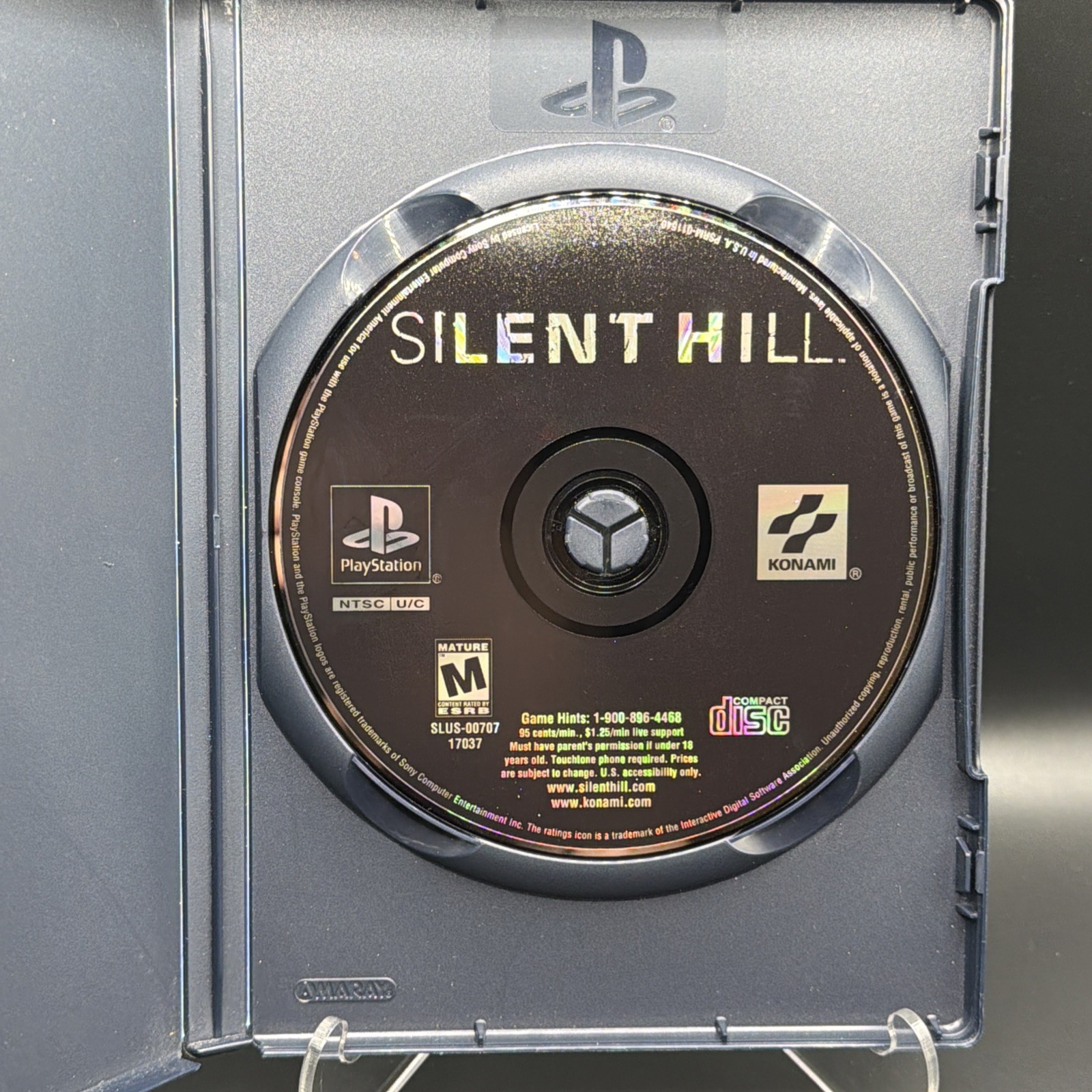 Silent Hill Sony PlayStation 1 Game PS1 Disc Only Tested