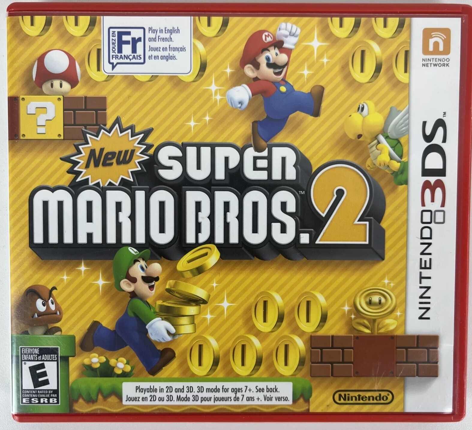 New Super Mario Bros 2 (2012) Nintendo 3DS Game Complete CIB LIKE-NEW