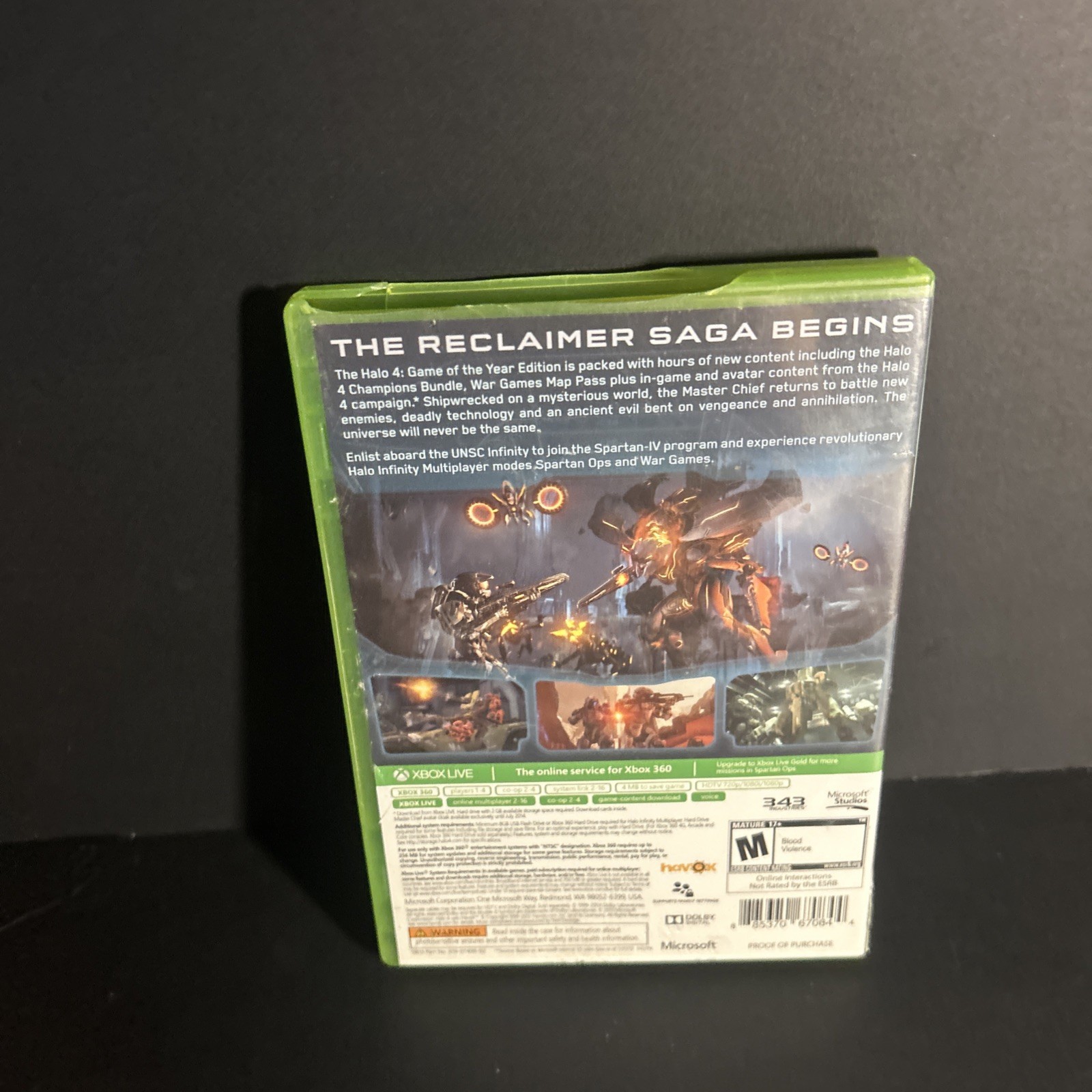 Halo 4 — Game of the Year Edition (Microsoft Xbox 360, 2013)