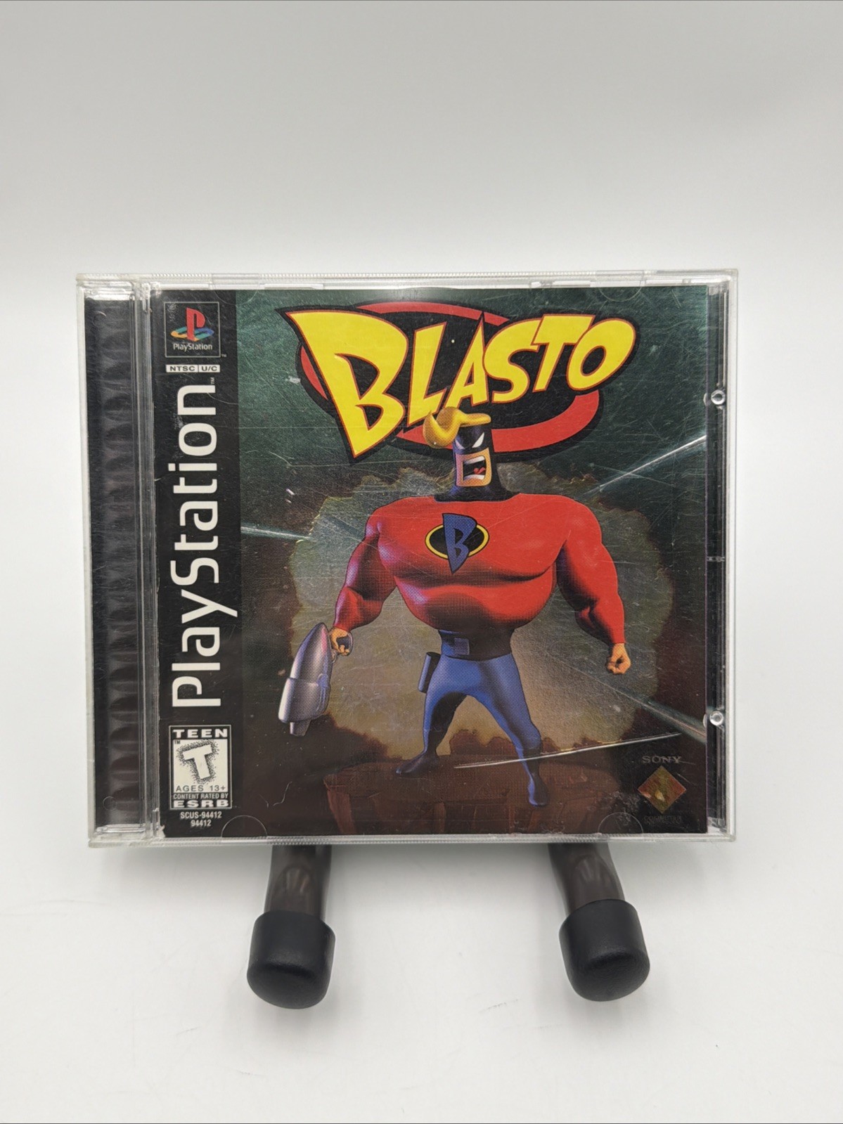 Blasto ps1 Sony PlayStation 1 Sony Action NTSC-U/C Manual Included