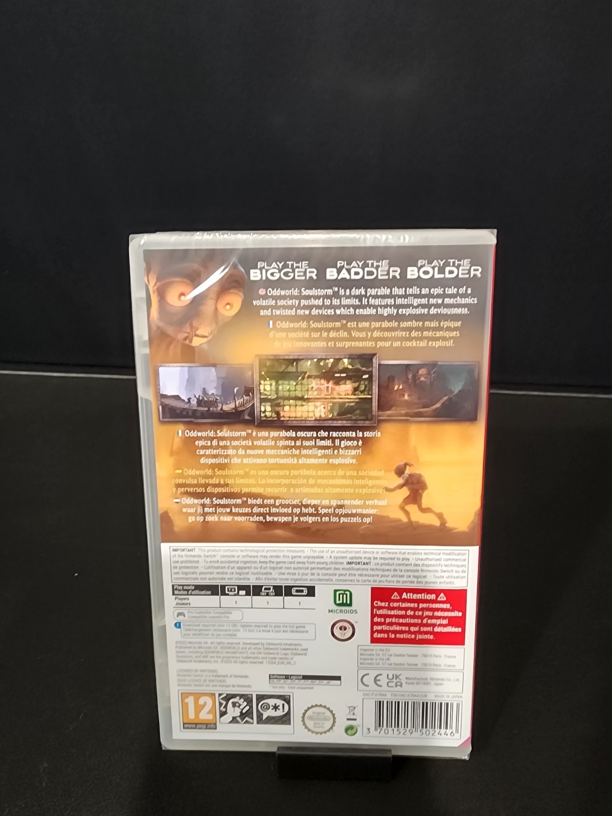 Oddworld Soulstorm Oddtimized Edition Nintendo Switch Brand New Sealed