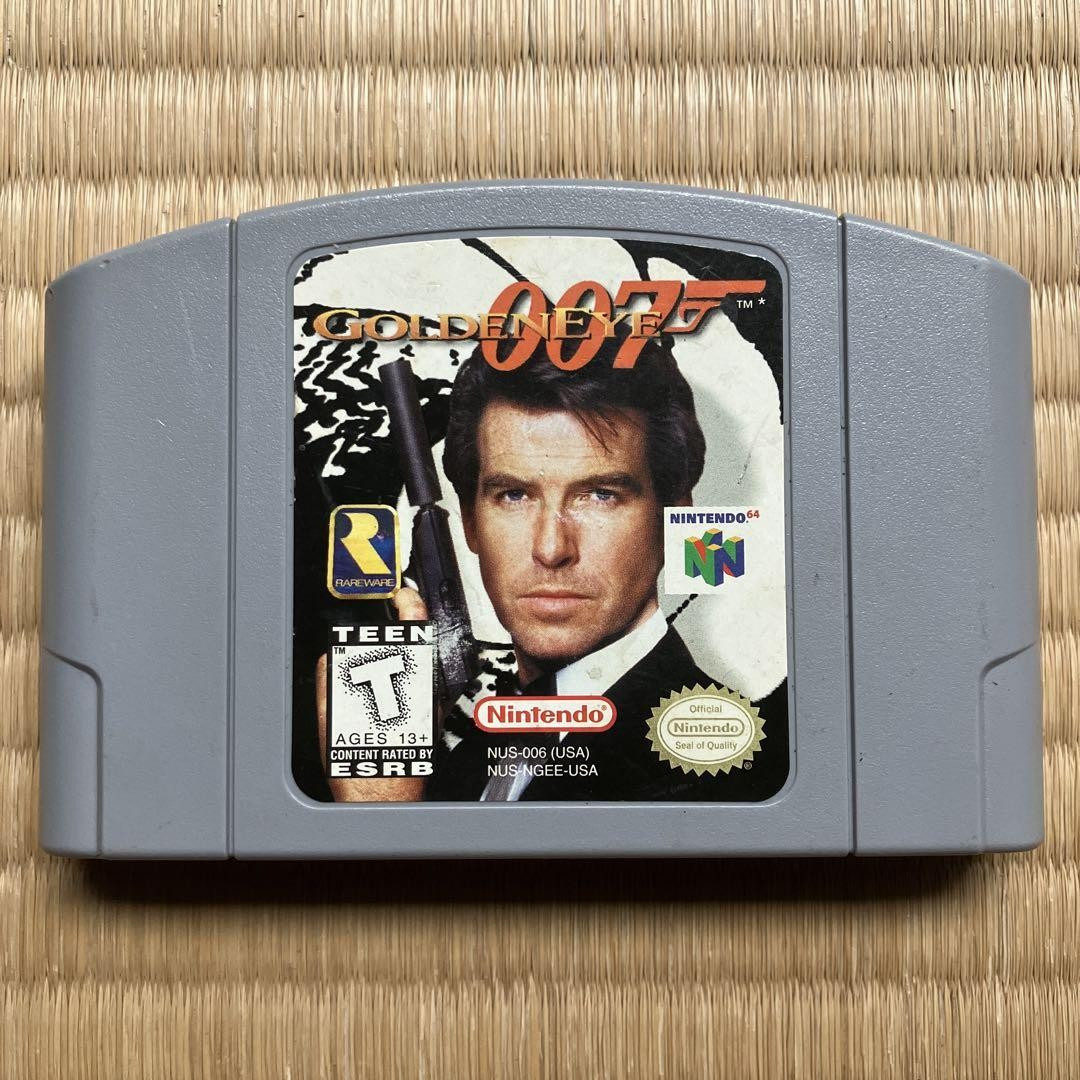 Nintendo N64 Golden Eye 007 Tested Authentic