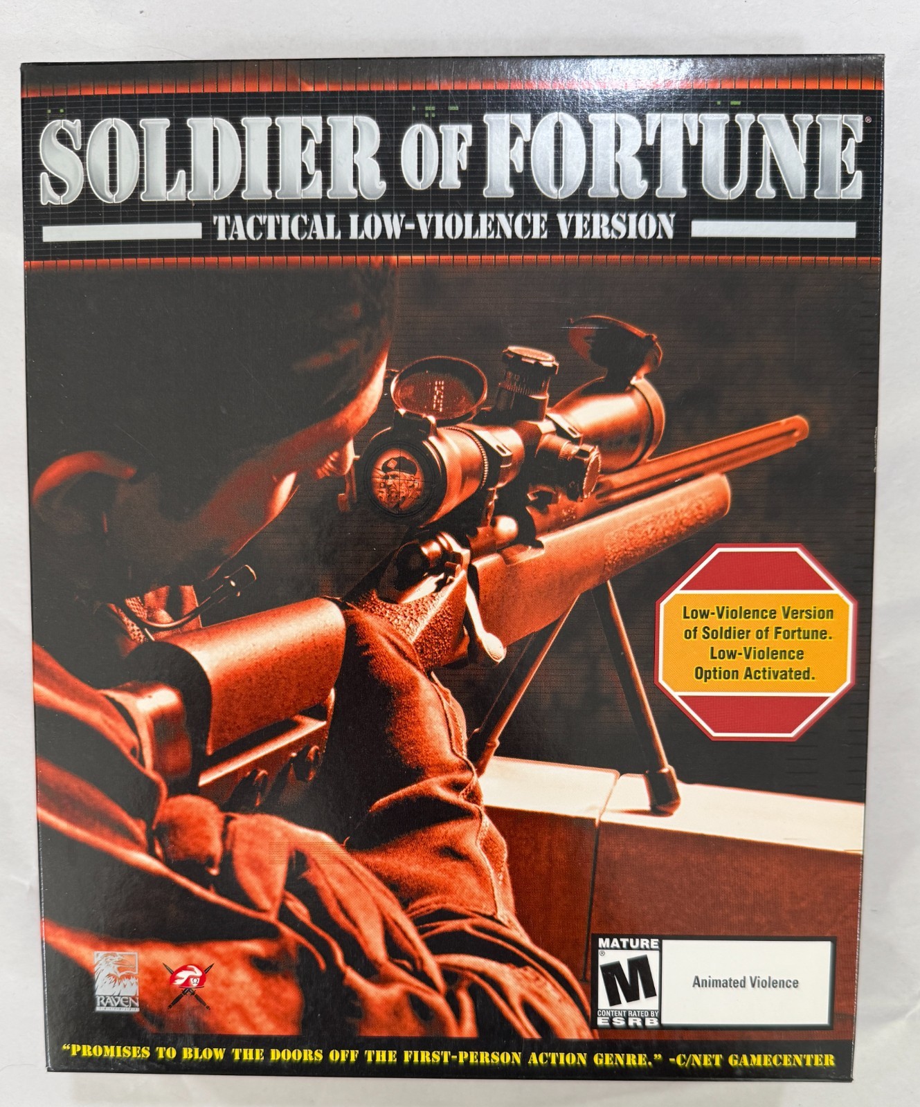 NEW – Soldier of Fortune Tactical Low Violence Version – PC Big Box – Windows