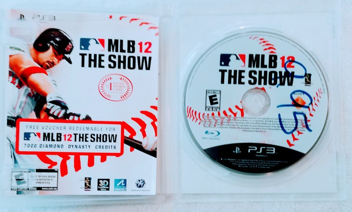 MLB 12 ⚾ The Show PlayStation 3 PS3 – Complete w/ Manual – Tested Working EUC