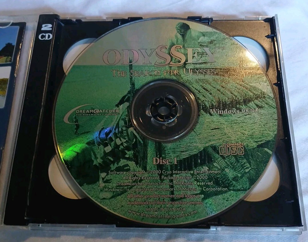 Odyssey …the Search for Ulysses PC Jewel Case CD-ROM 2 Disc