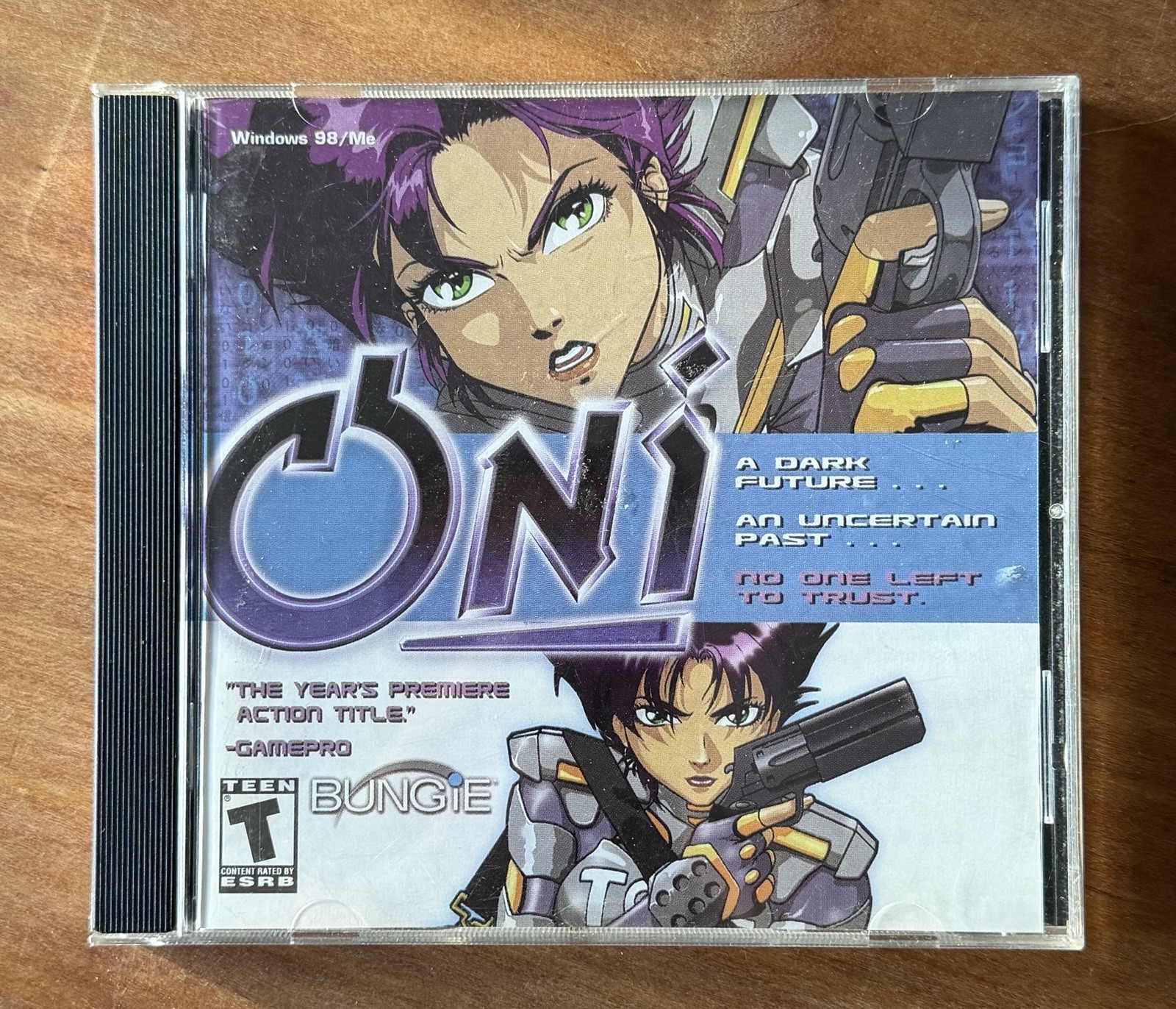 Global Star Software Oni PC Windows98 Bungie West 2002 Cyberpunks Shooter Game