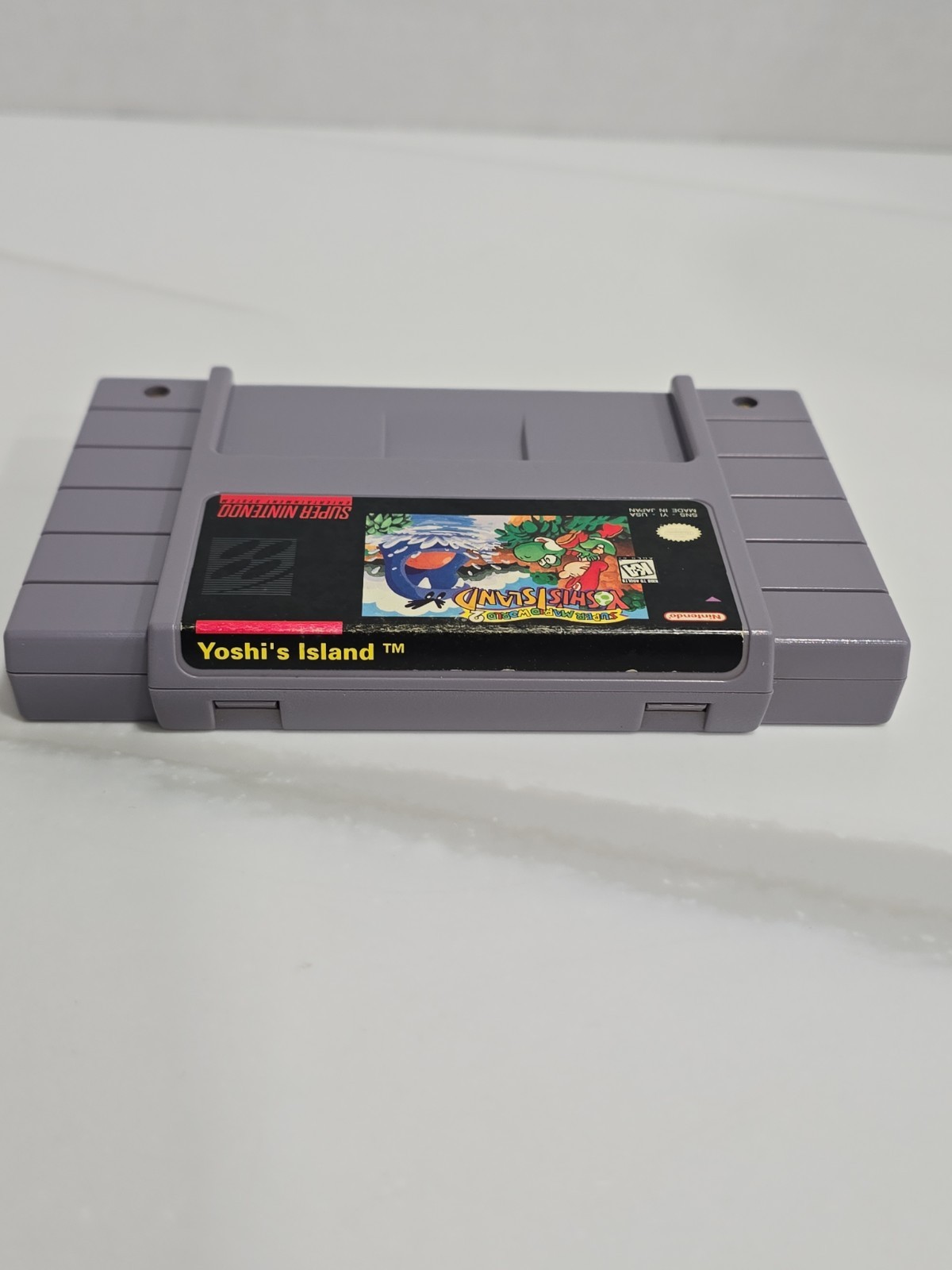 Super Mario World 2: Yoshi’s Island Super Nintendo SNES w/ Dust Cover AUTHENTIC