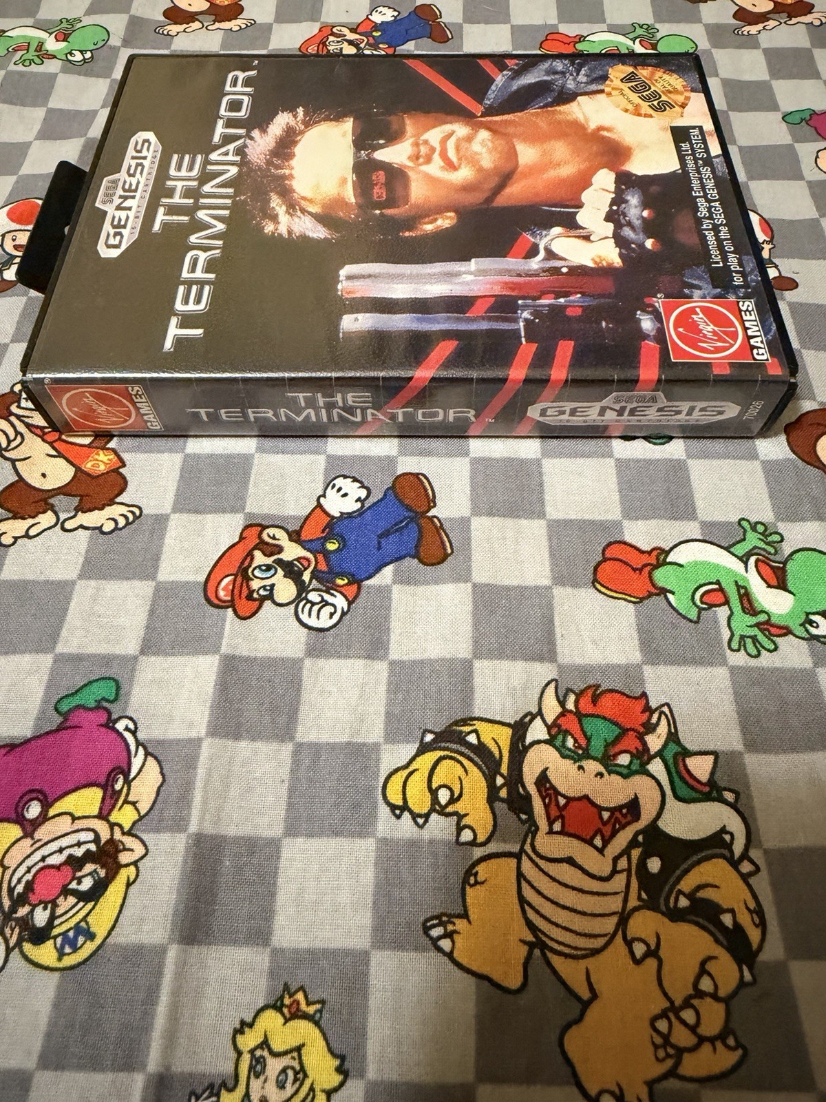 Terminator (Sega Genesis, 1991) Complete In Box CIB With Poster & Registration